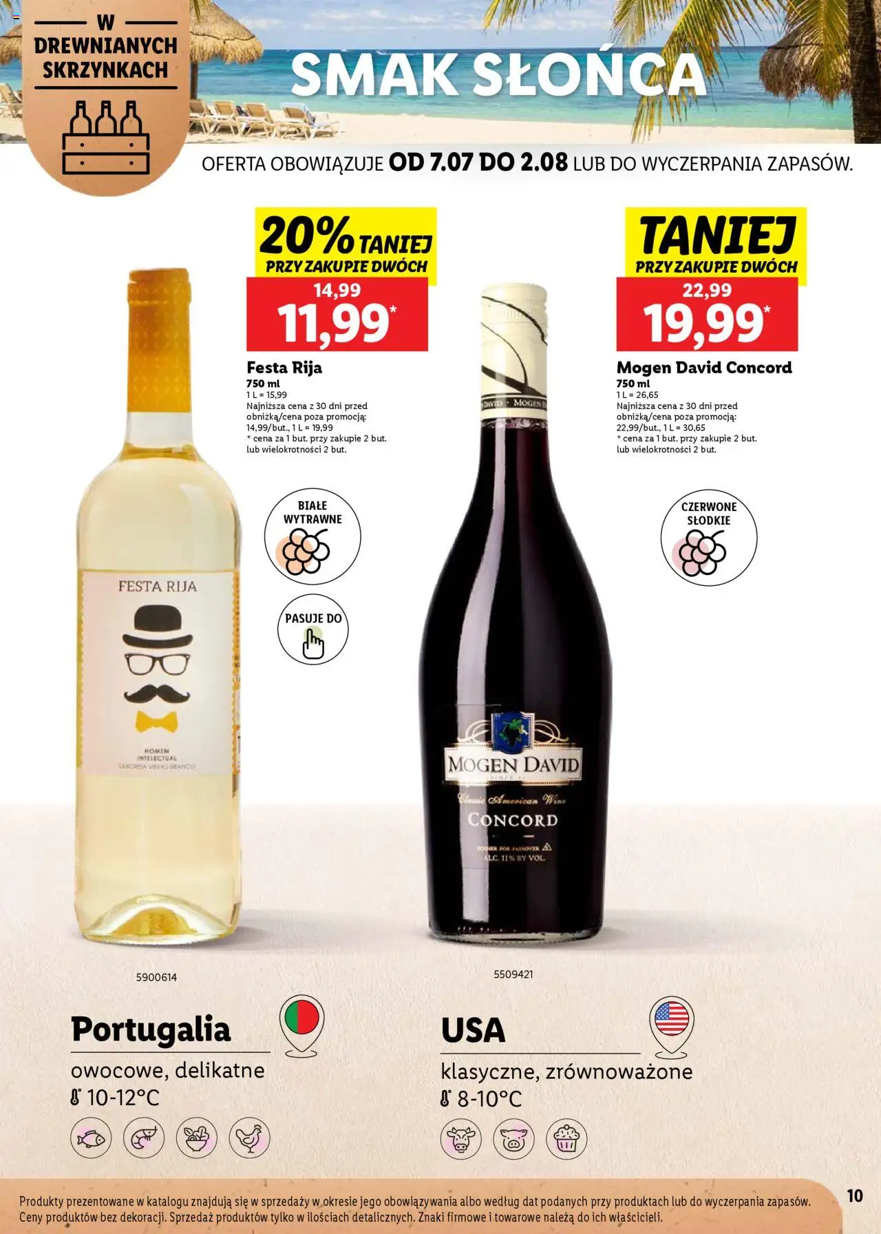 LIDL Katalog karta win gazetka ważna od  07.07.2025 do 02.08.2025 strona 10