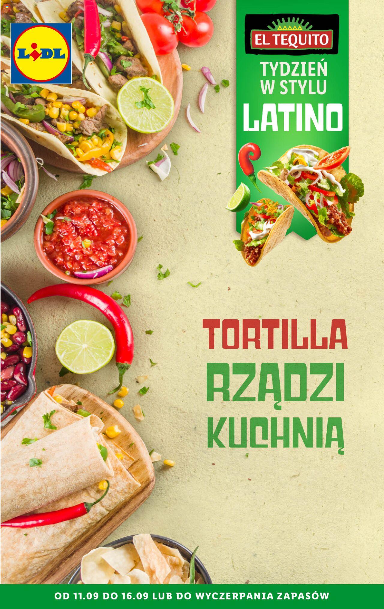 LIDL Katalog meksyk gazetka ważna od 11.09.2023 strona 1