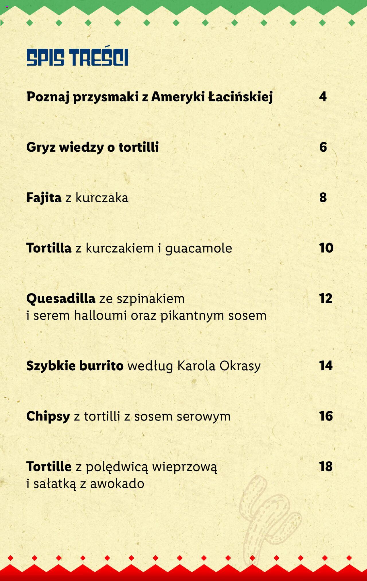 LIDL Katalog meksyk gazetka ważna od 11.09.2023 strona 2