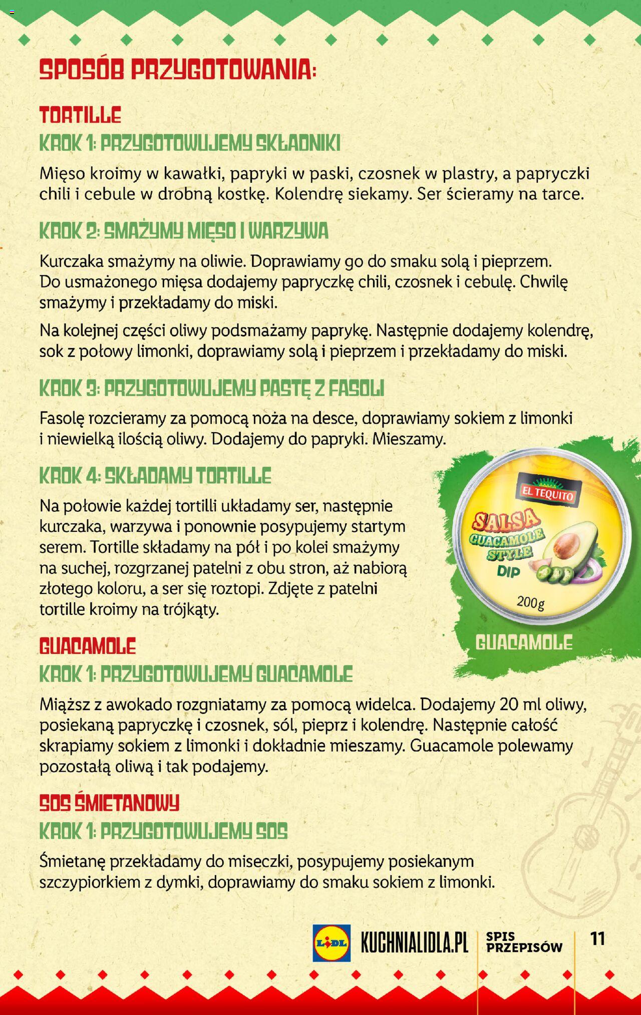 LIDL Katalog meksyk gazetka ważna od 11.09.2023 strona 11