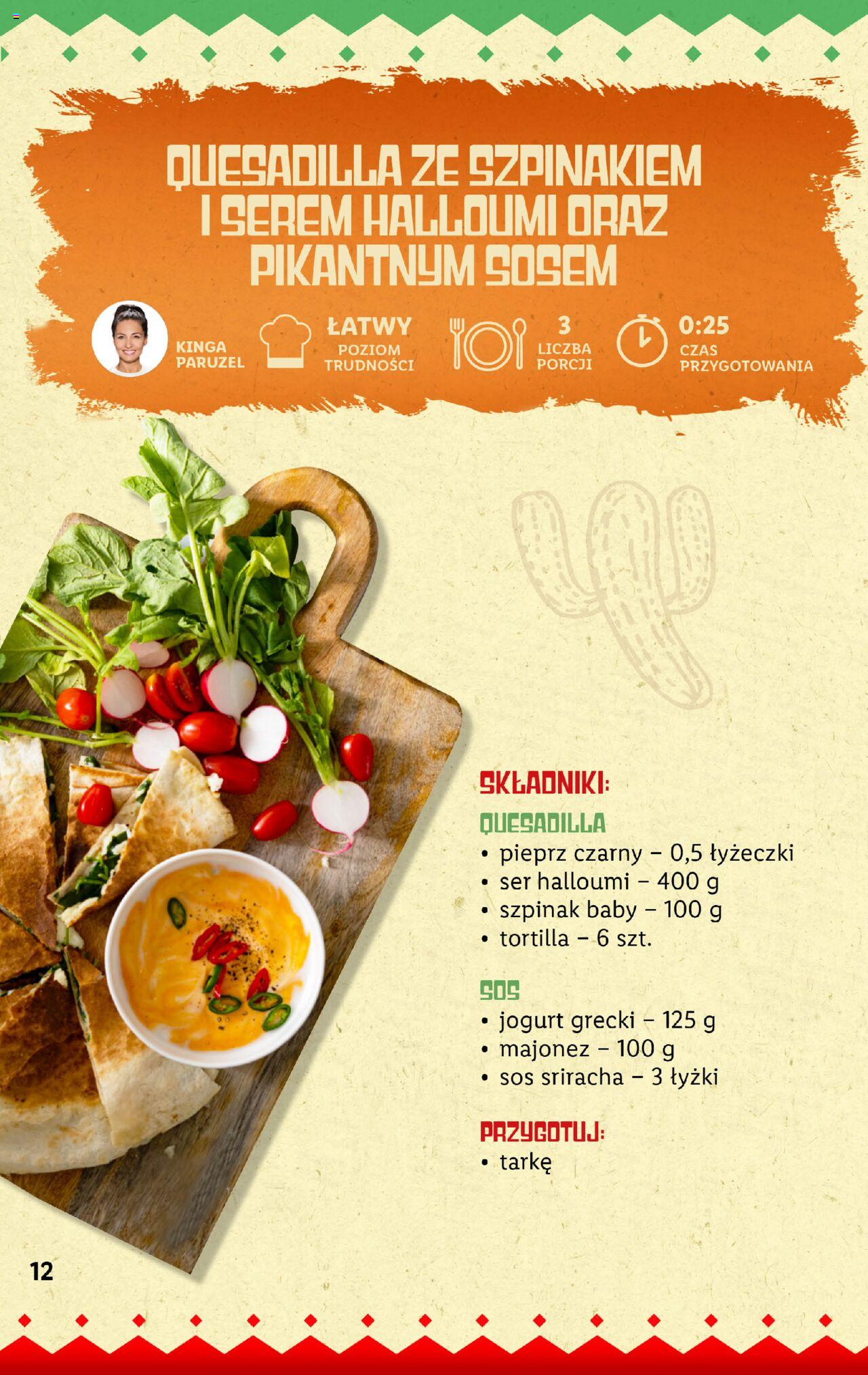 LIDL Katalog meksyk gazetka ważna od 11.09.2023 strona 12