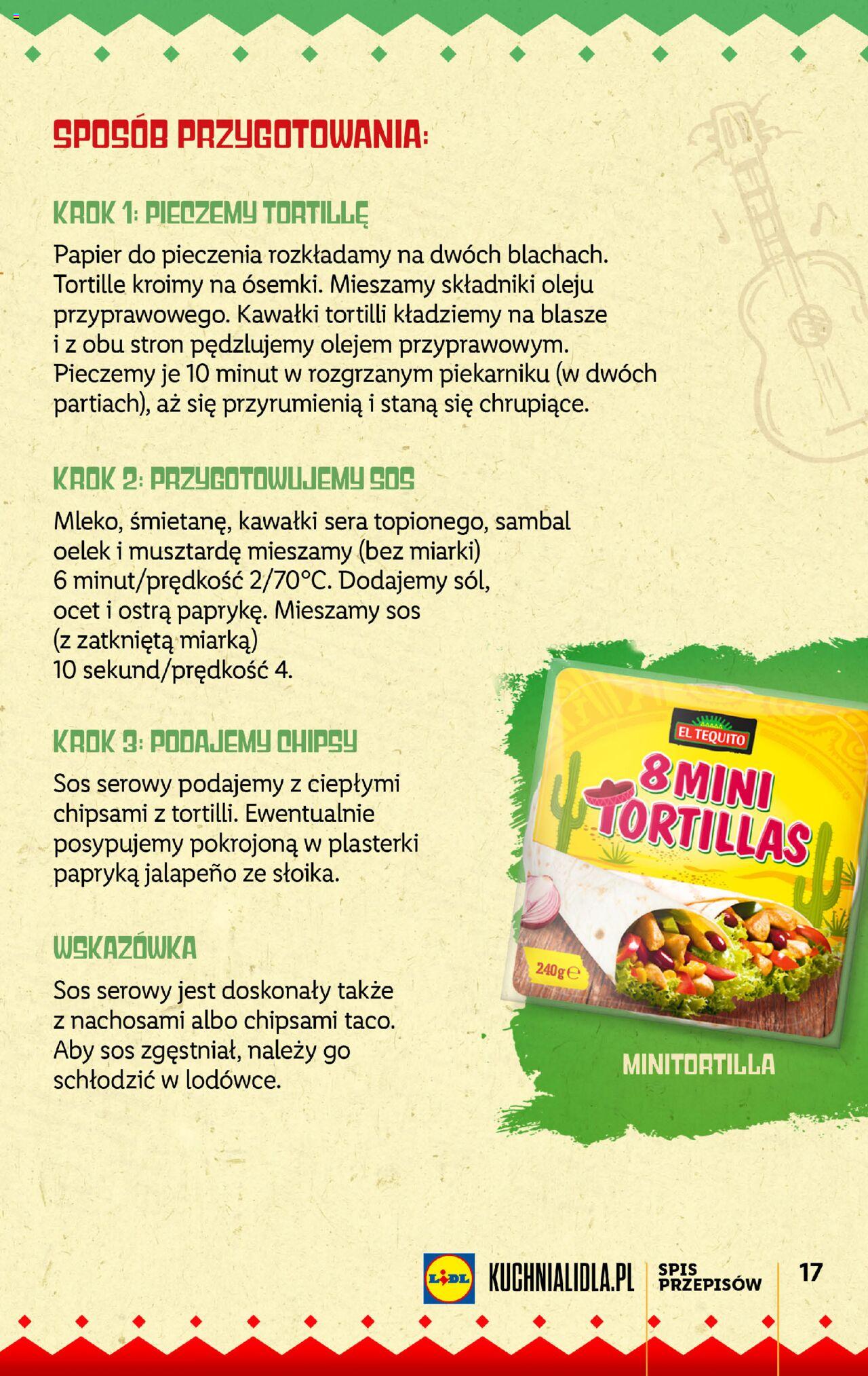LIDL Katalog meksyk gazetka ważna od 11.09.2023 strona 17