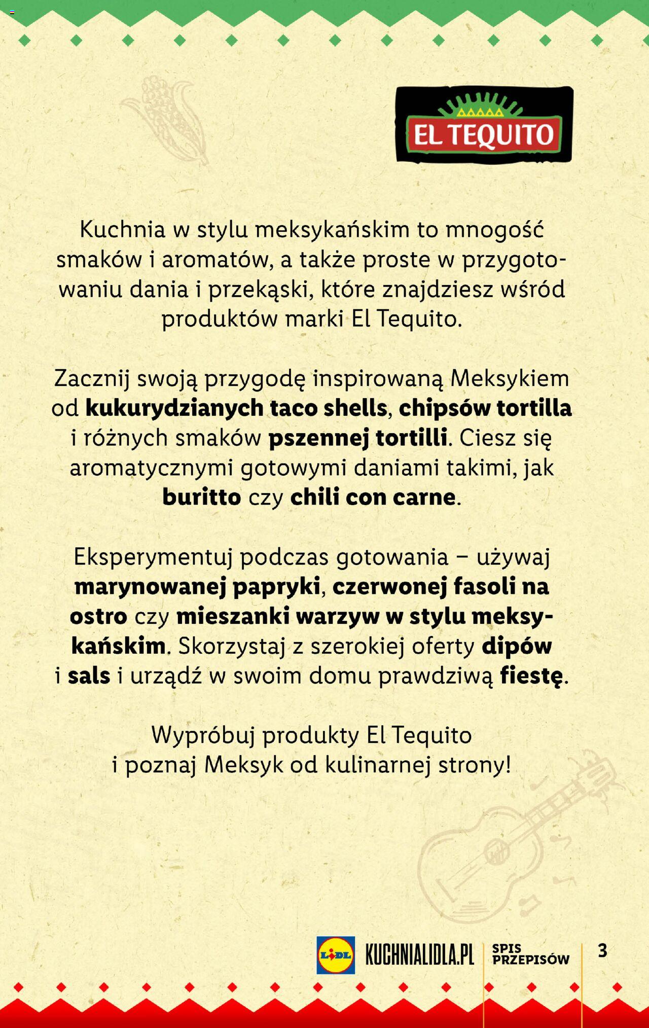 LIDL Katalog meksyk gazetka ważna od 11.09.2023 strona 3