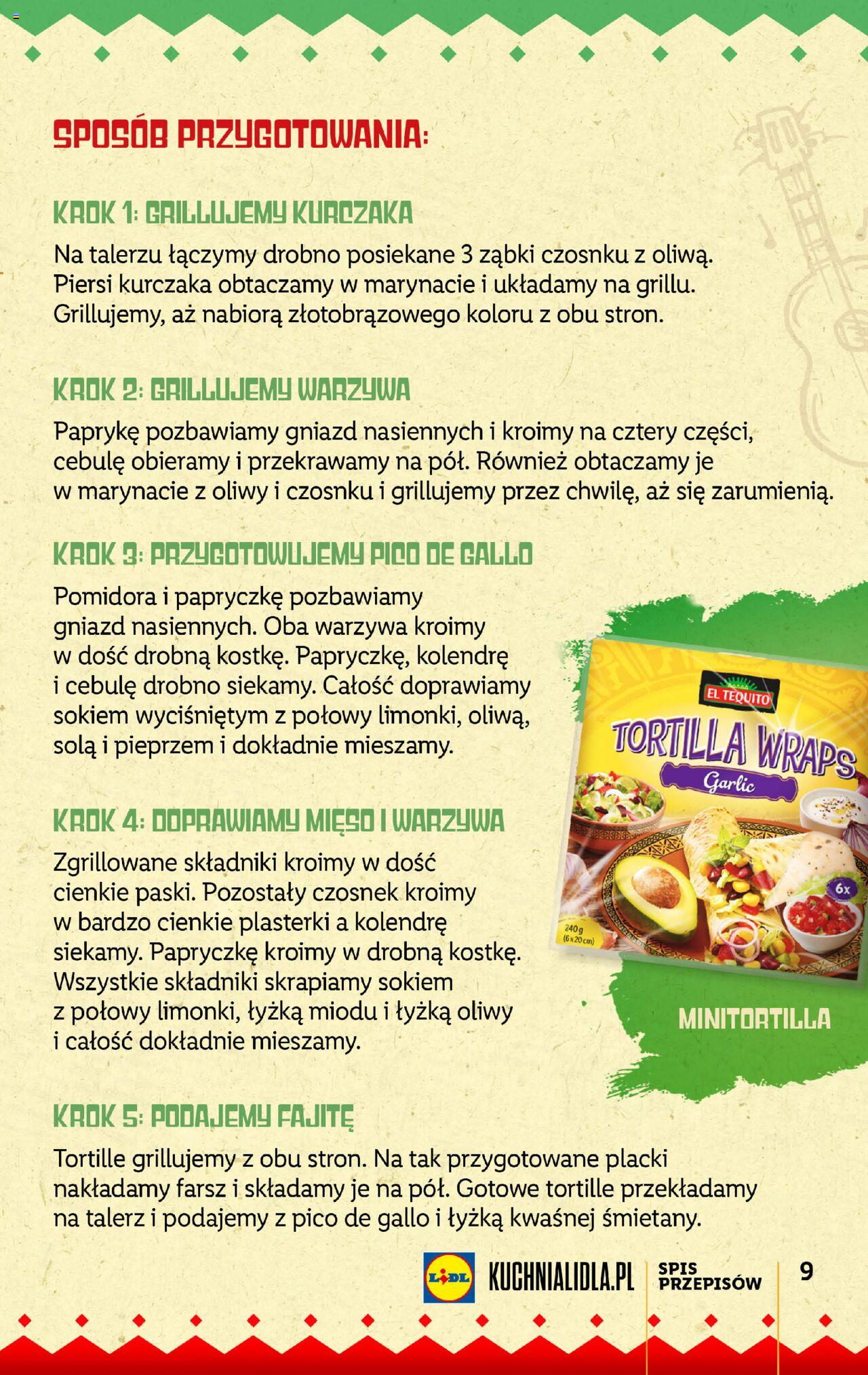 LIDL Katalog meksyk gazetka ważna od 11.09.2023 strona 9