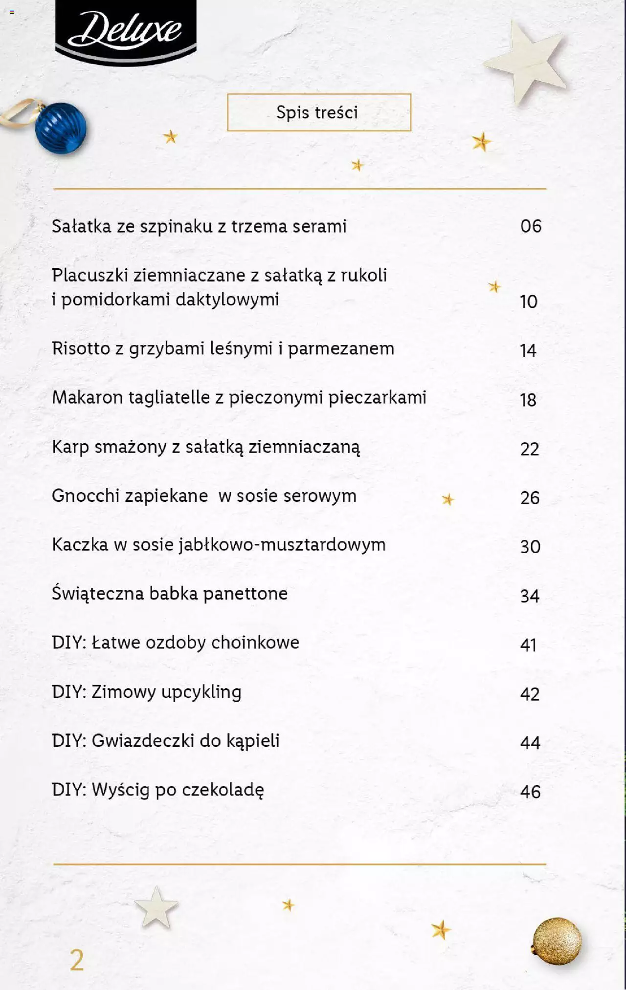 Lidl Katalog Świąteczny deluxe gazetka ważna od 28.11.2022 strona 2