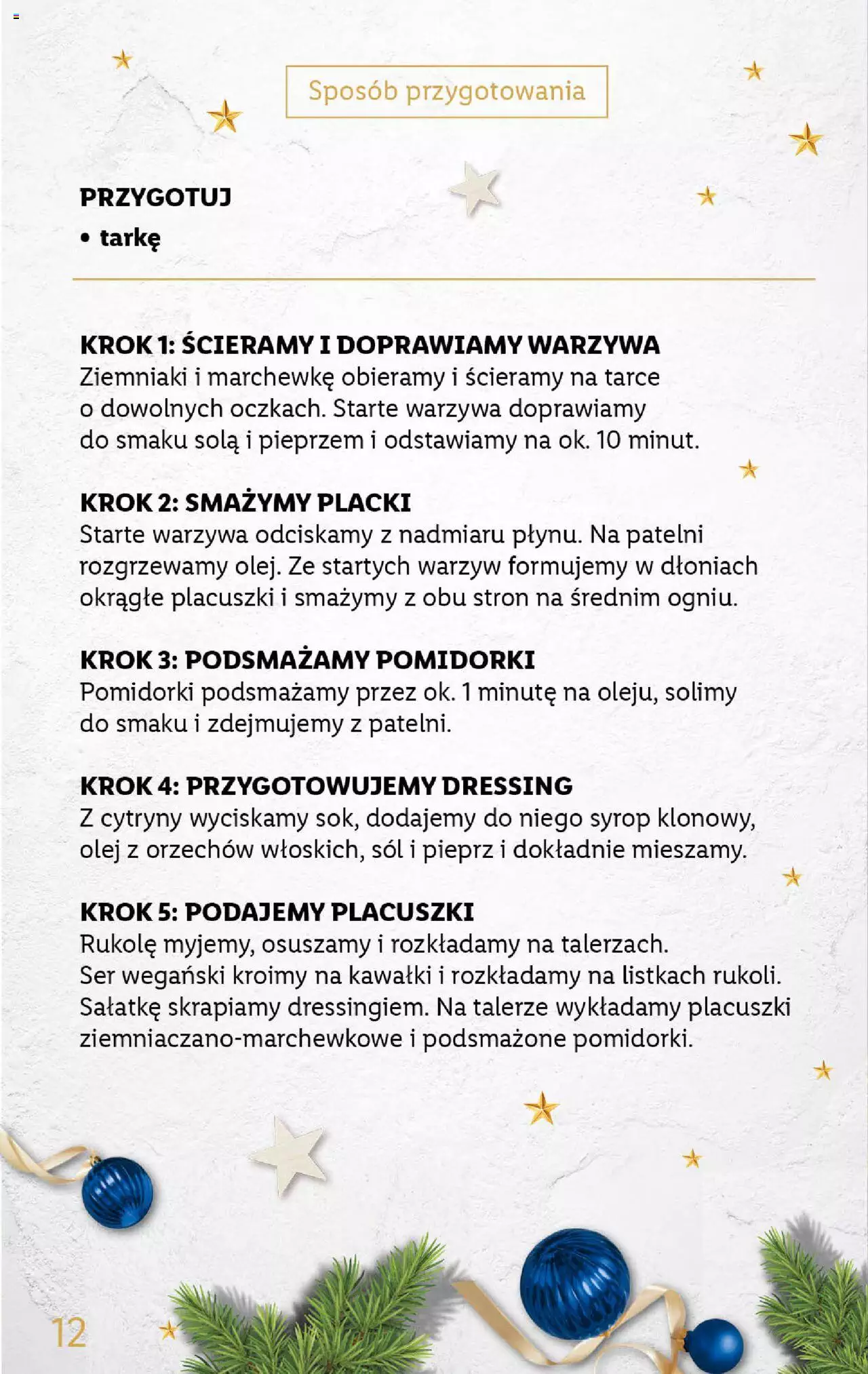 Lidl Katalog Świąteczny deluxe gazetka ważna od 28.11.2022 strona 12