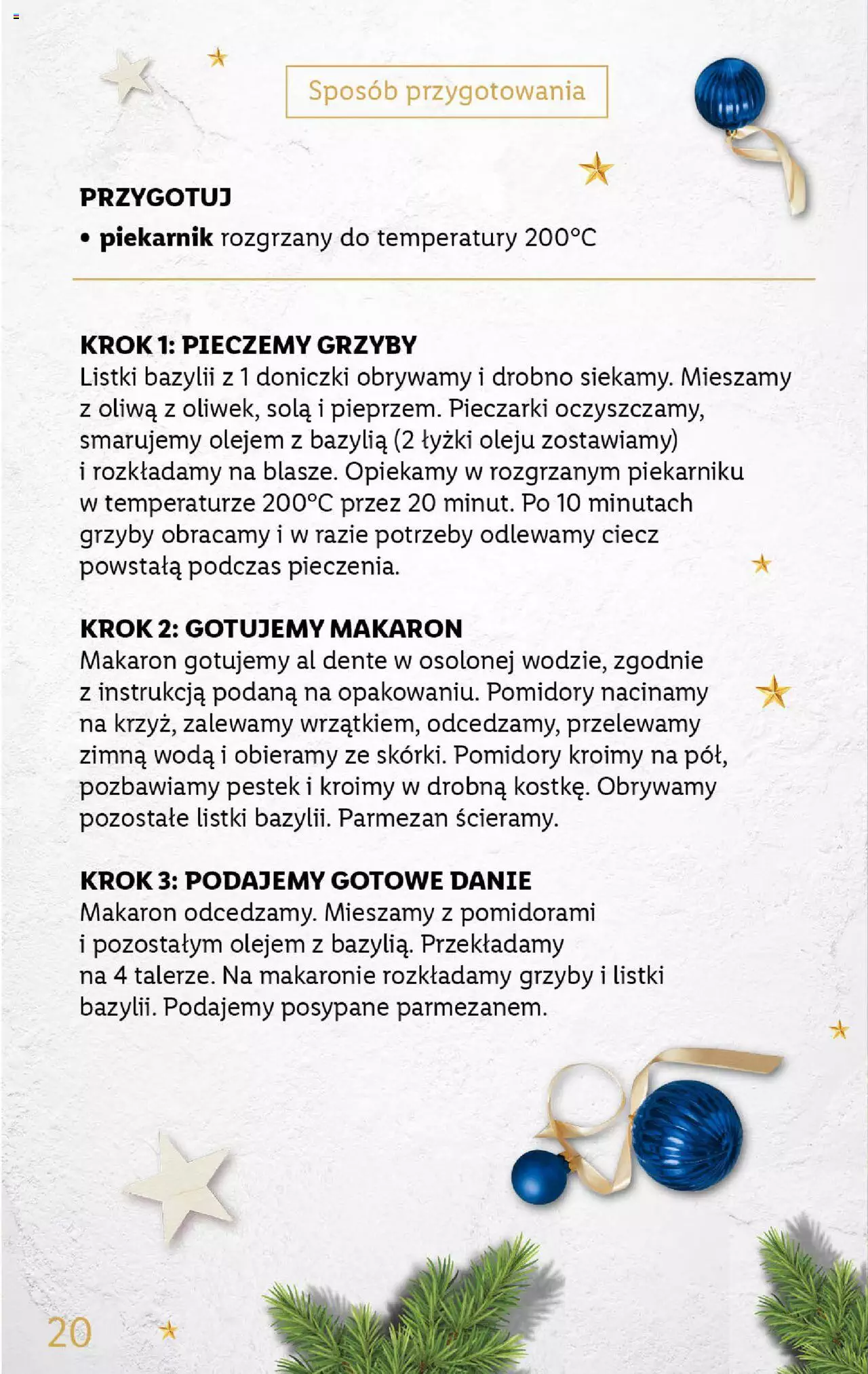 Lidl Katalog Świąteczny deluxe gazetka ważna od 28.11.2022 strona 20