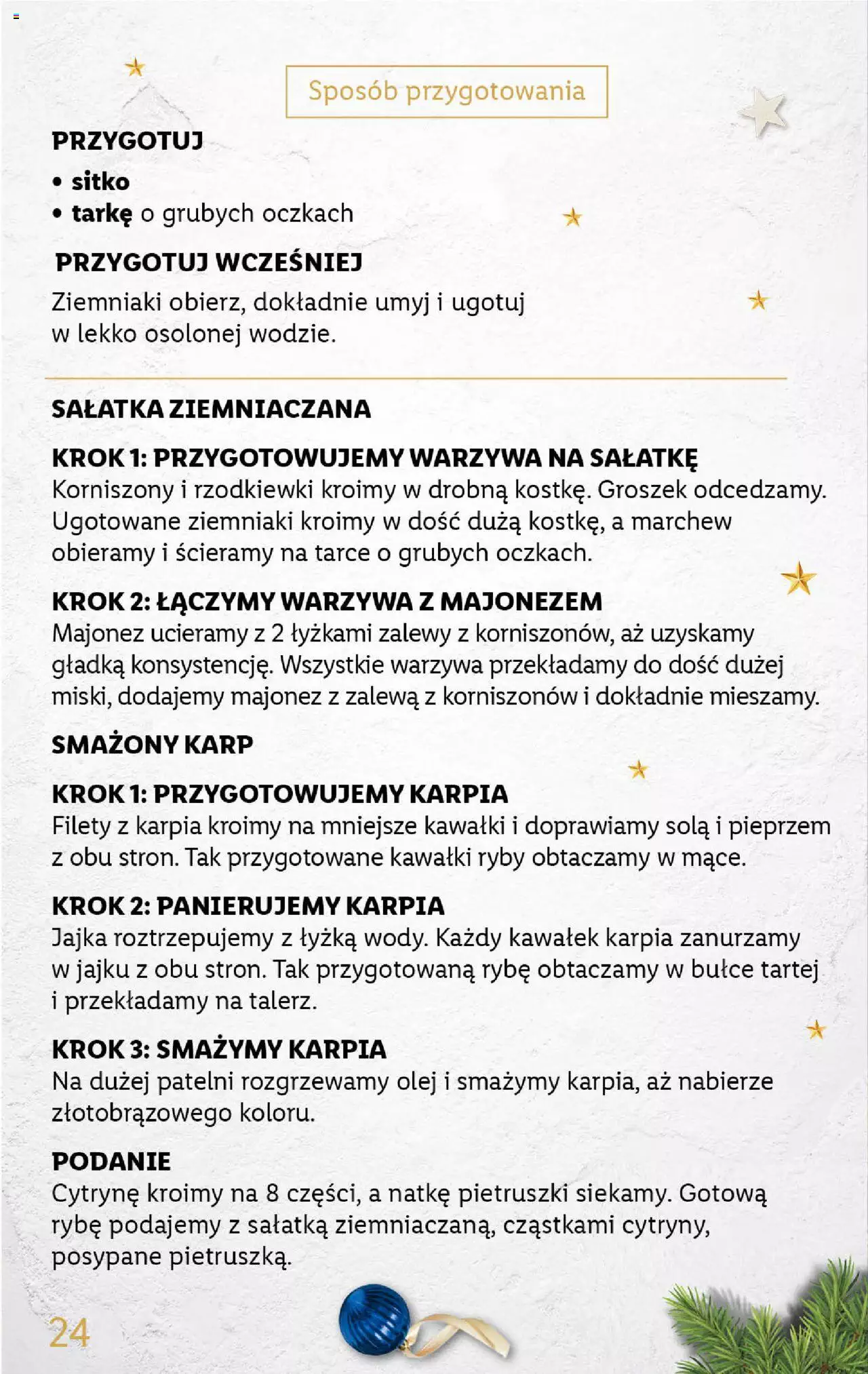 Lidl Katalog Świąteczny deluxe gazetka ważna od 28.11.2022 strona 24