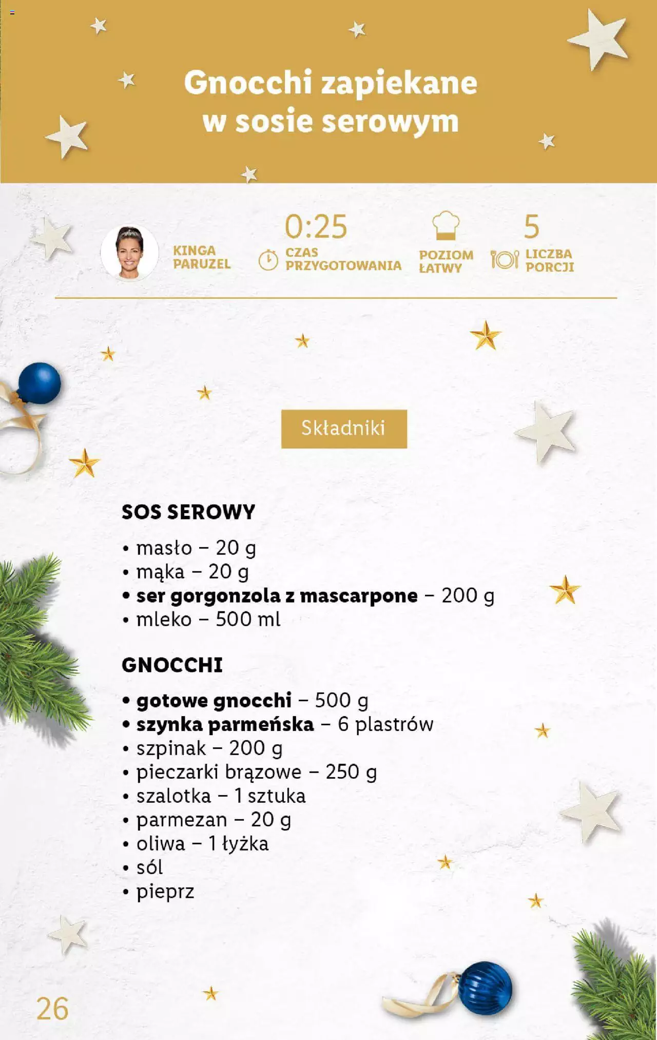 Lidl Katalog Świąteczny deluxe gazetka ważna od 28.11.2022 strona 26