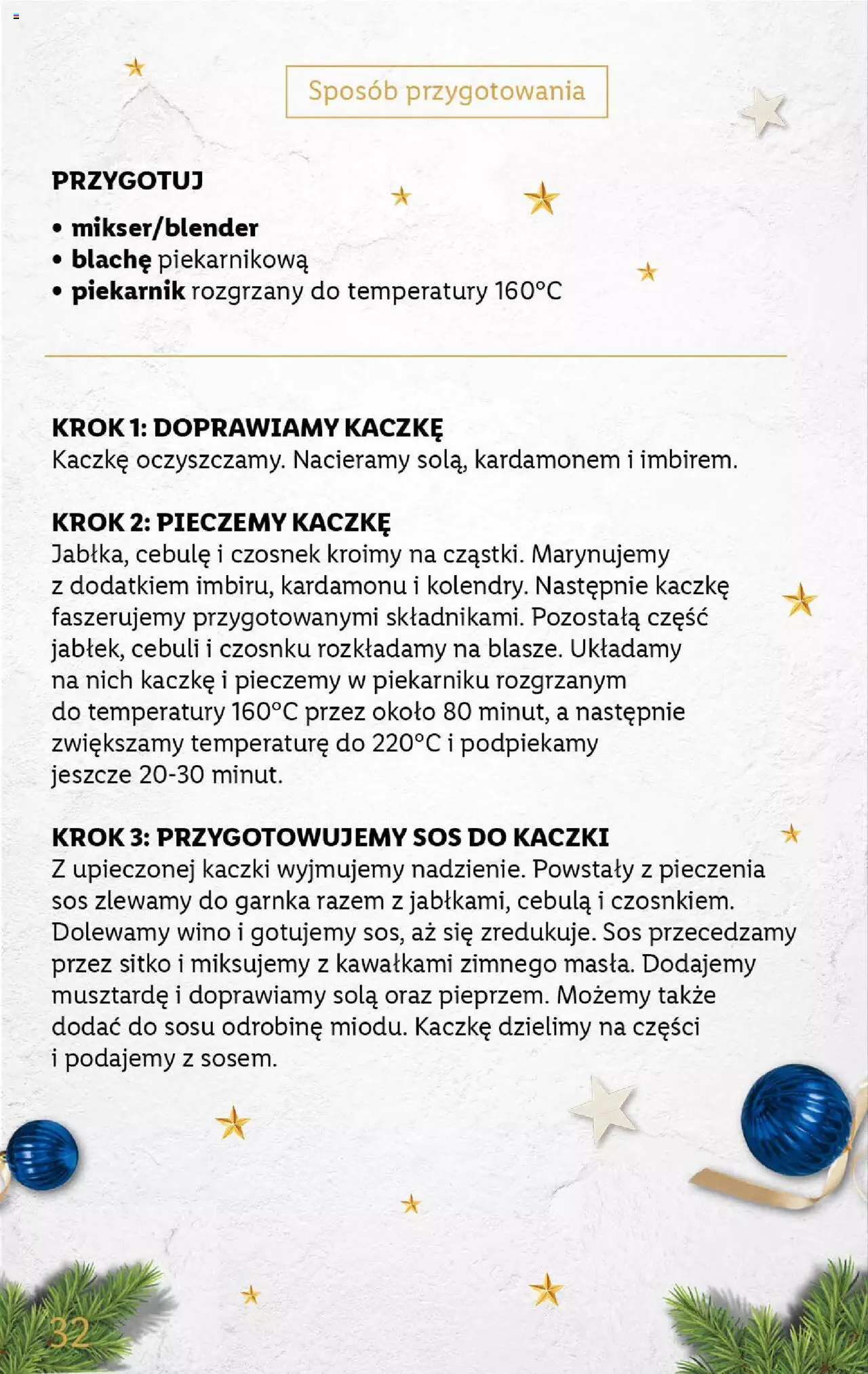 Lidl Katalog Świąteczny deluxe gazetka ważna od 28.11.2022 strona 32