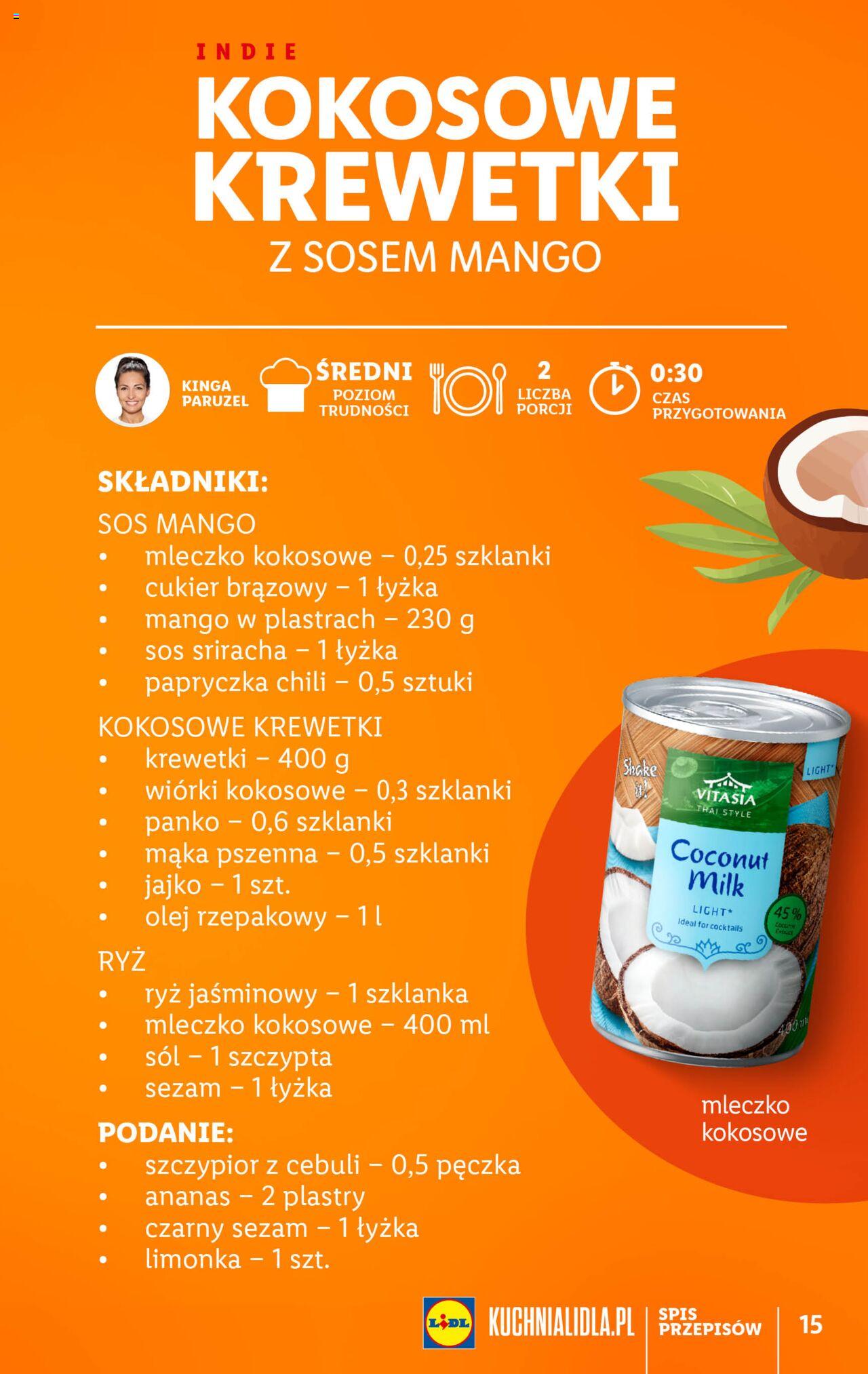 LIDL Katalog Vitasia gazetka ważna od 07.08.2023 strona 15