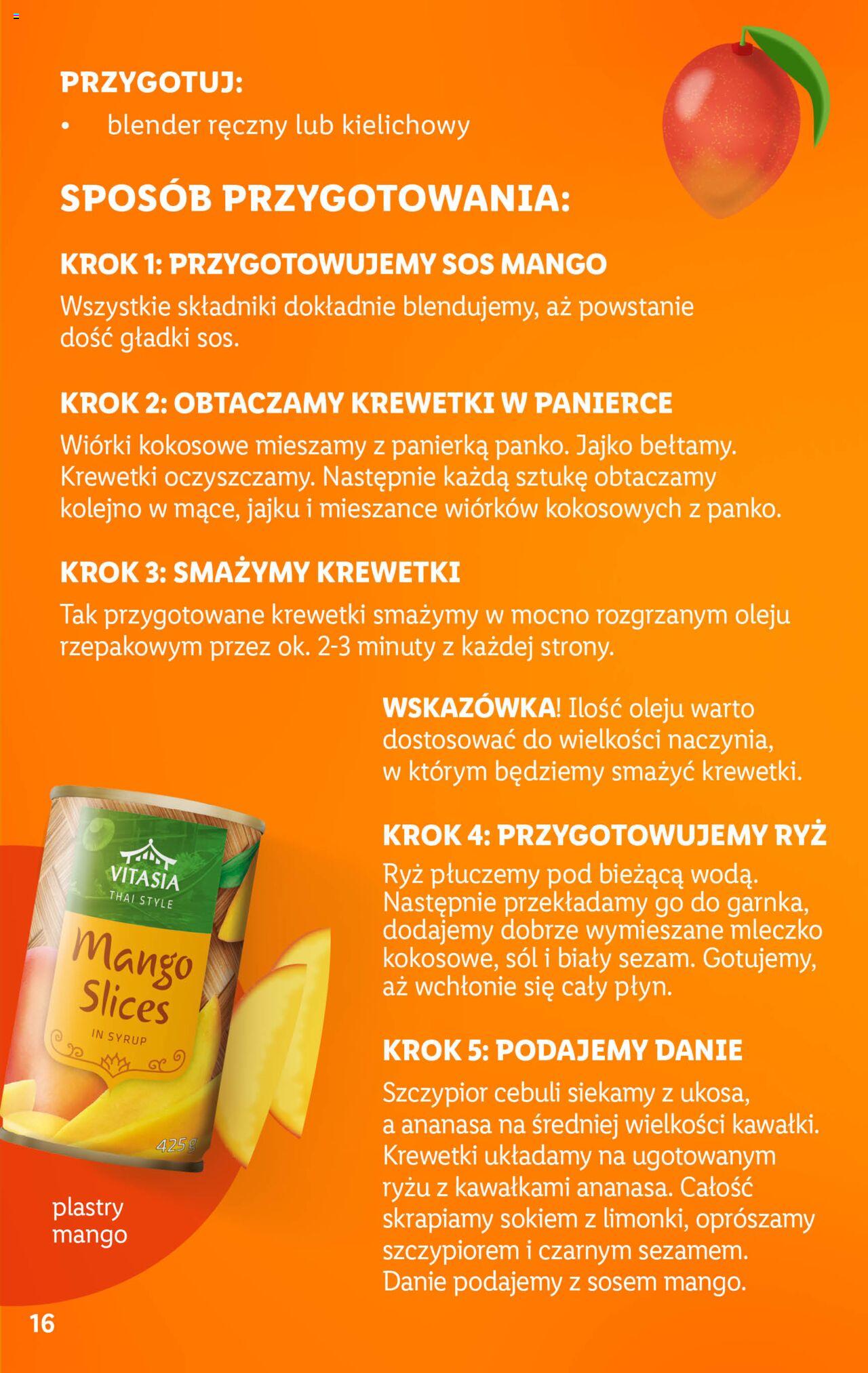 LIDL Katalog Vitasia gazetka ważna od 07.08.2023 strona 16