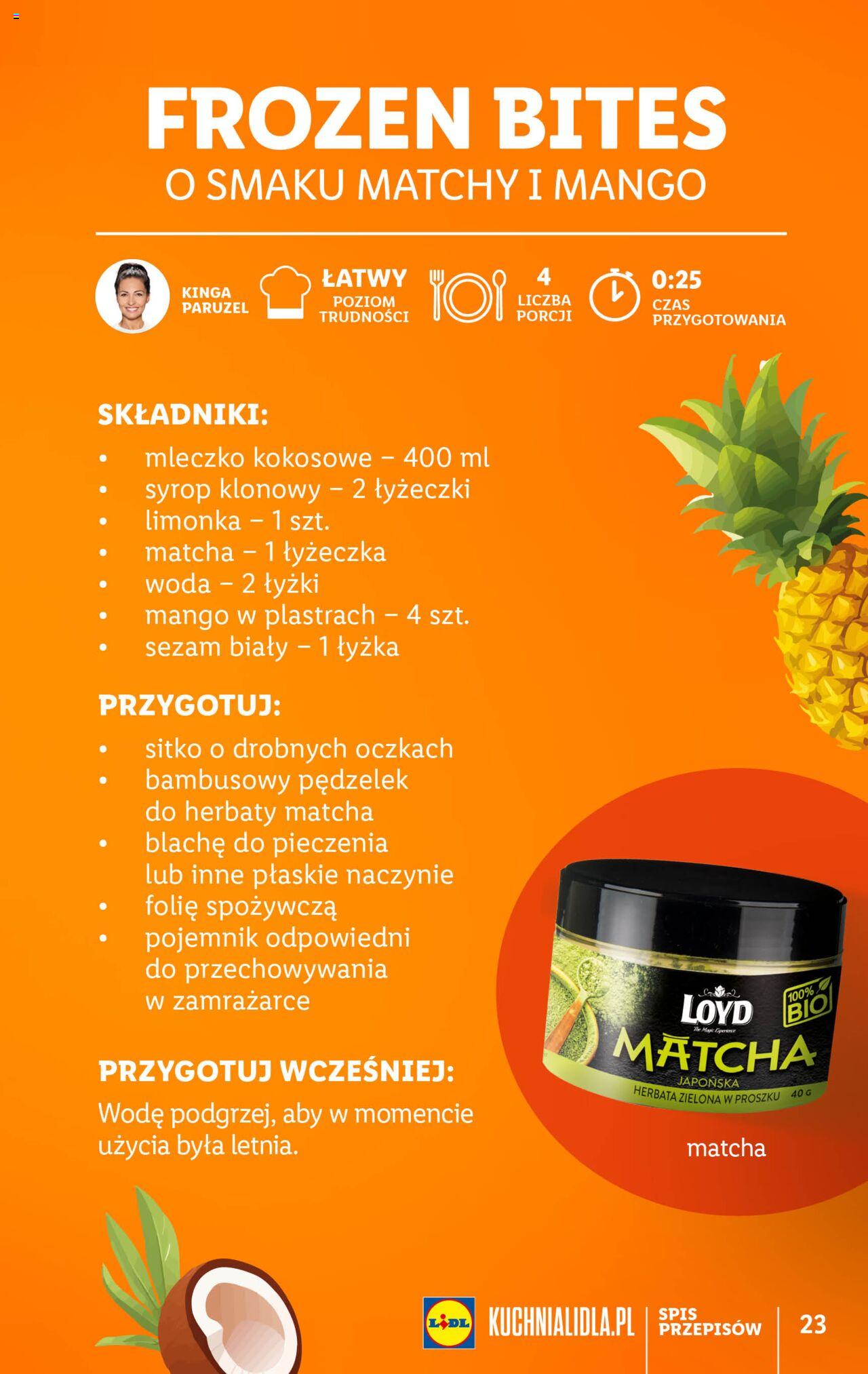 LIDL Katalog Vitasia gazetka ważna od 07.08.2023 strona 23