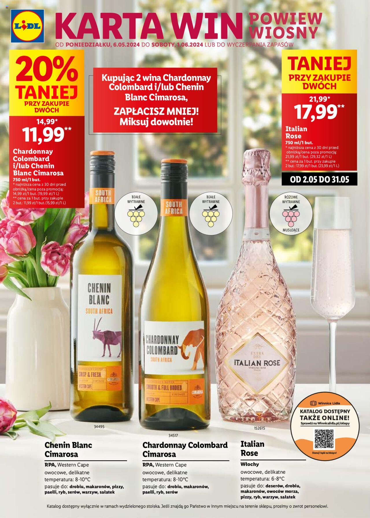 LIDL Katalog win gazetka ważna od 06.05.2024 do 01.06.2024 strona 1