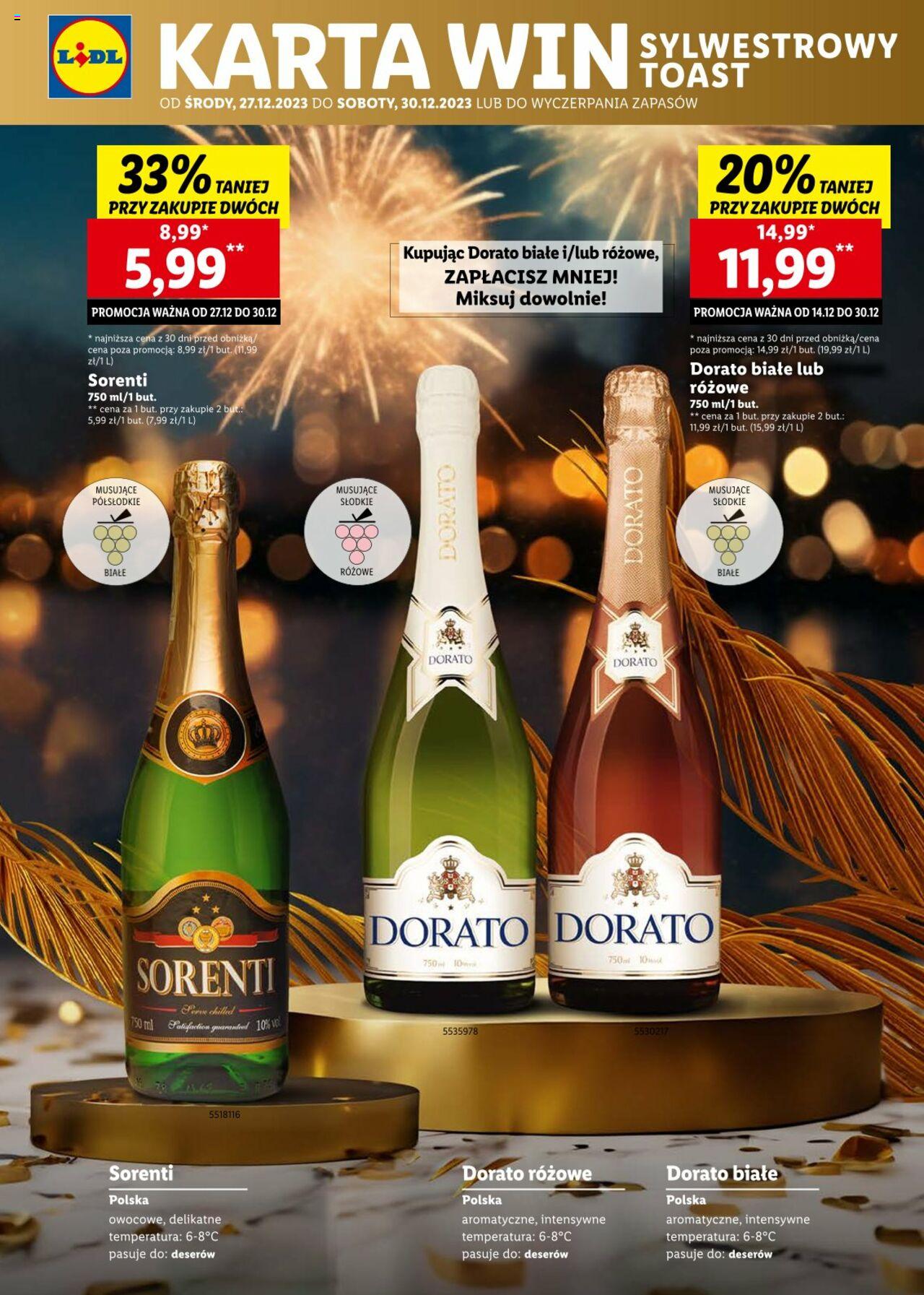 LIDL Katalog win gazetka ważna od 27.12.2023 do 30.12.2023 strona 1