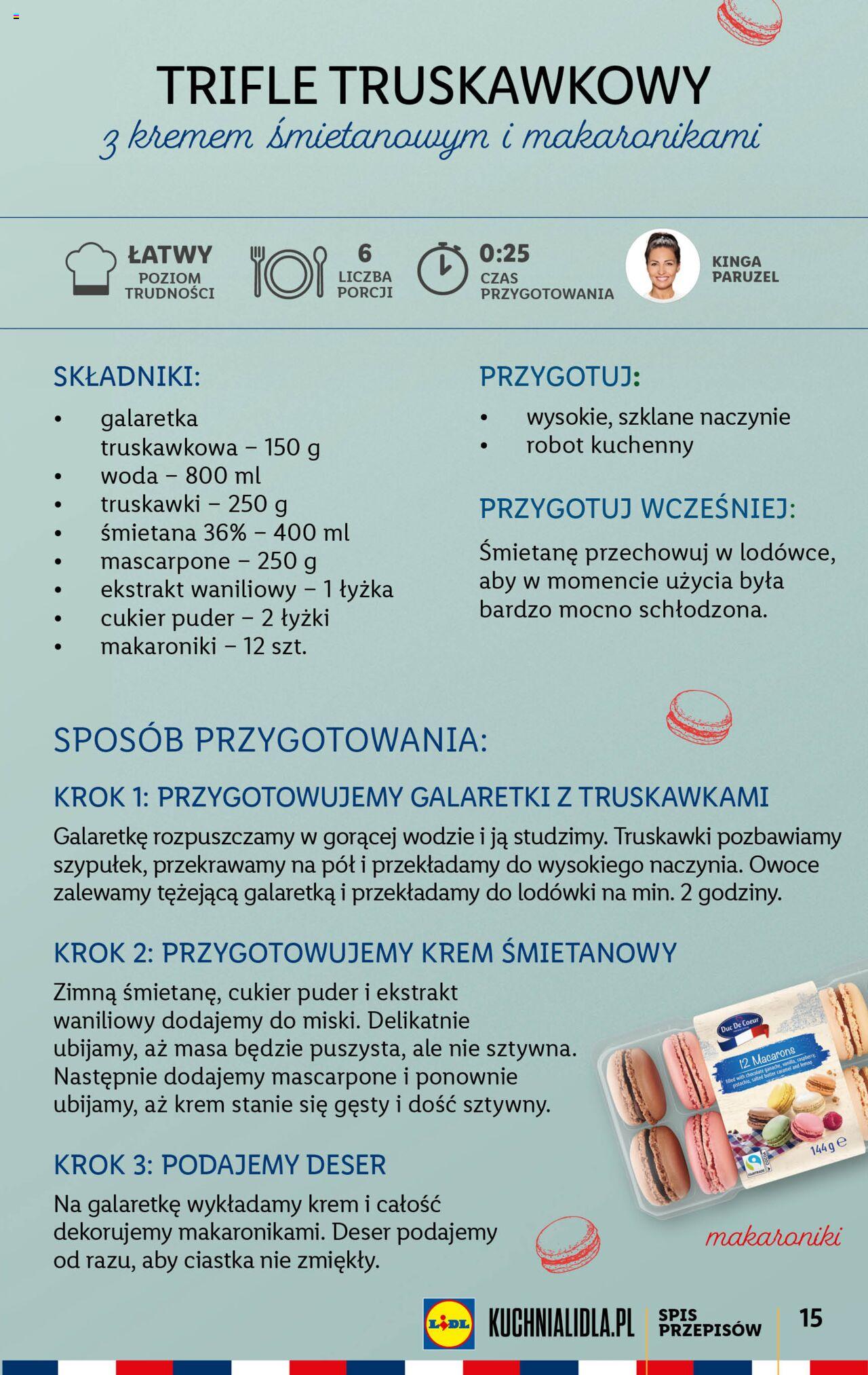 LIDL Tydzień francuski gazetka ważna od 24.07.2023 do 29.07.2023 strona 13