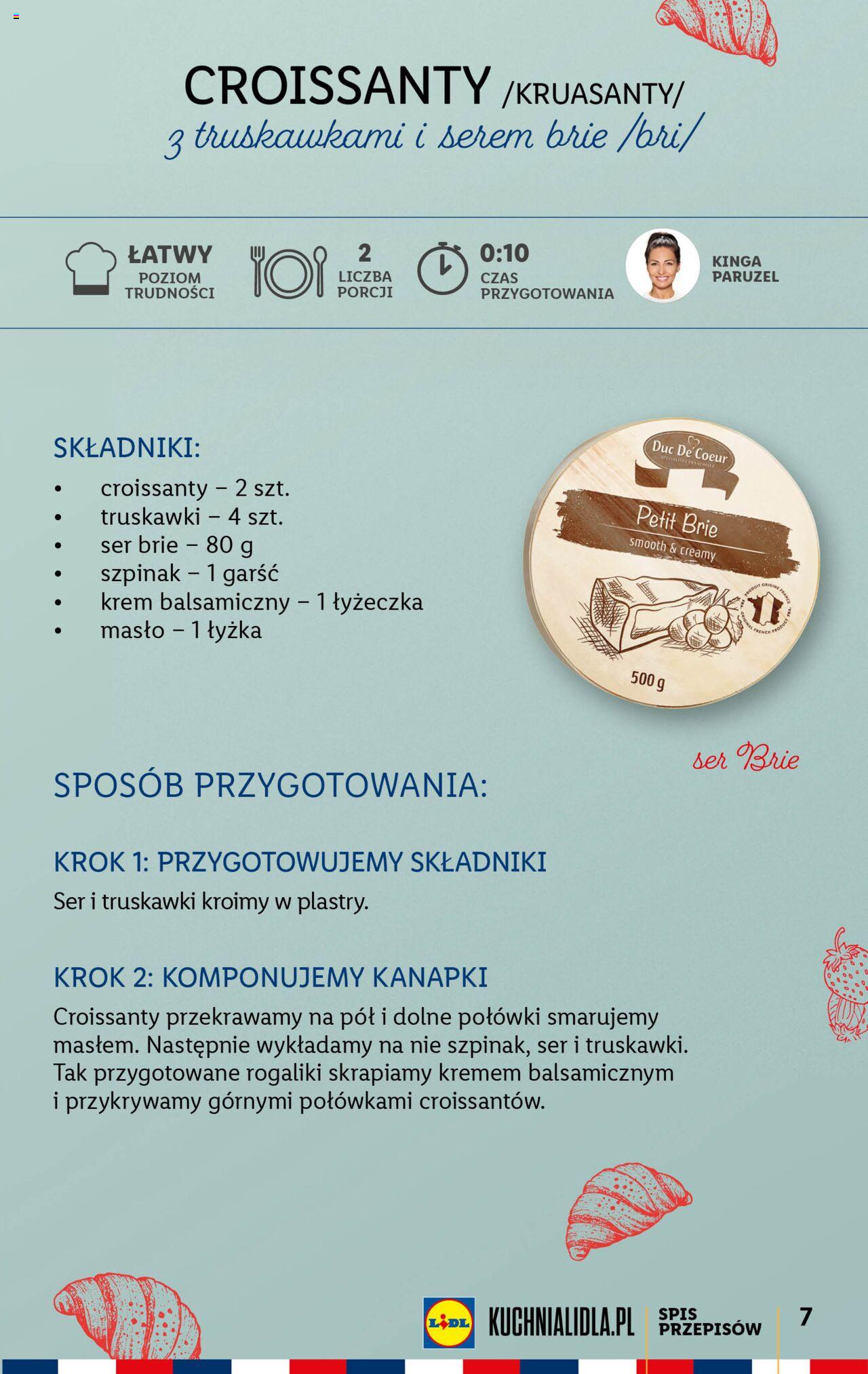LIDL Tydzień francuski gazetka ważna od 24.07.2023 do 29.07.2023 strona 5