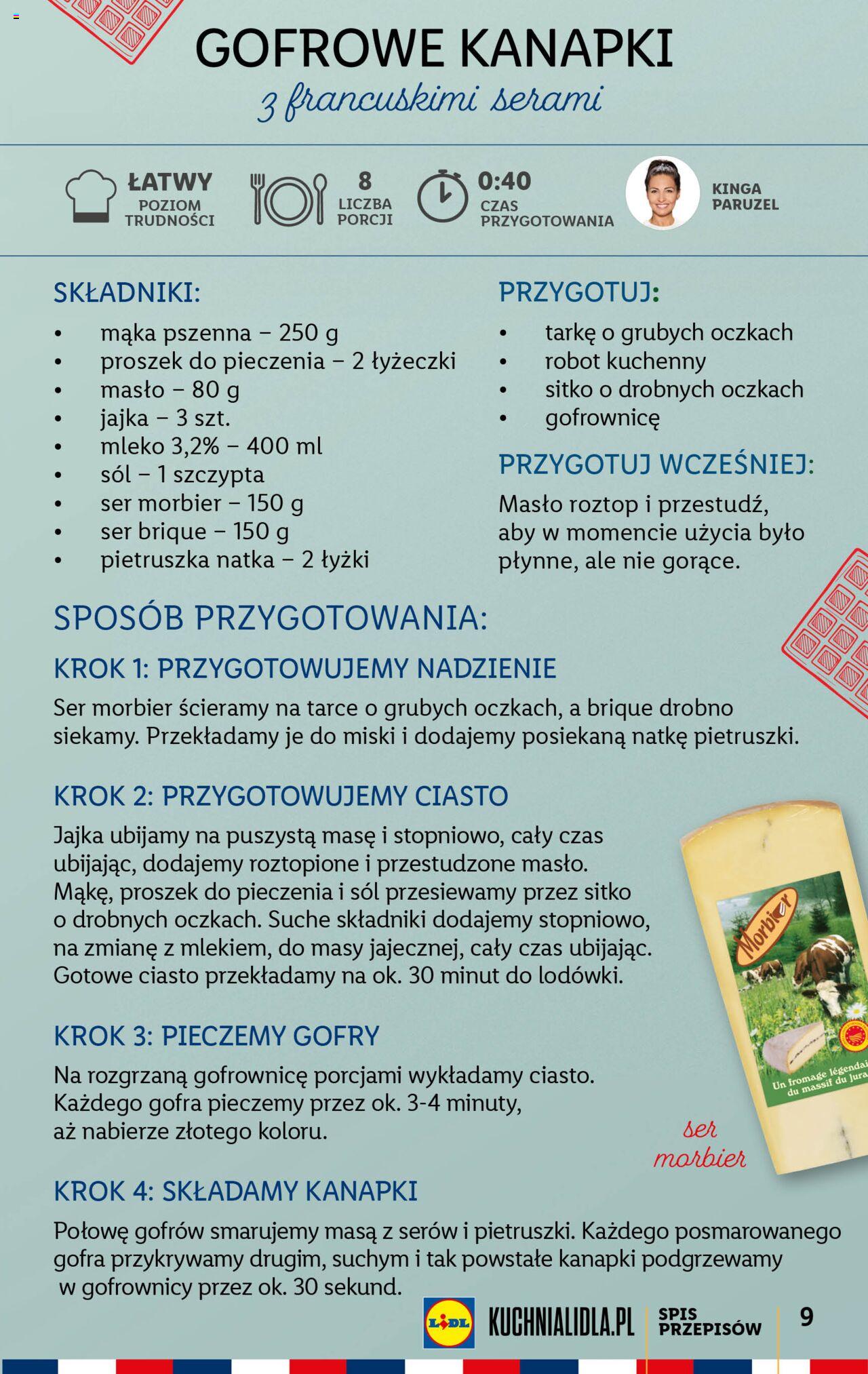 LIDL Tydzień francuski gazetka ważna od 24.07.2023 do 29.07.2023 strona 7
