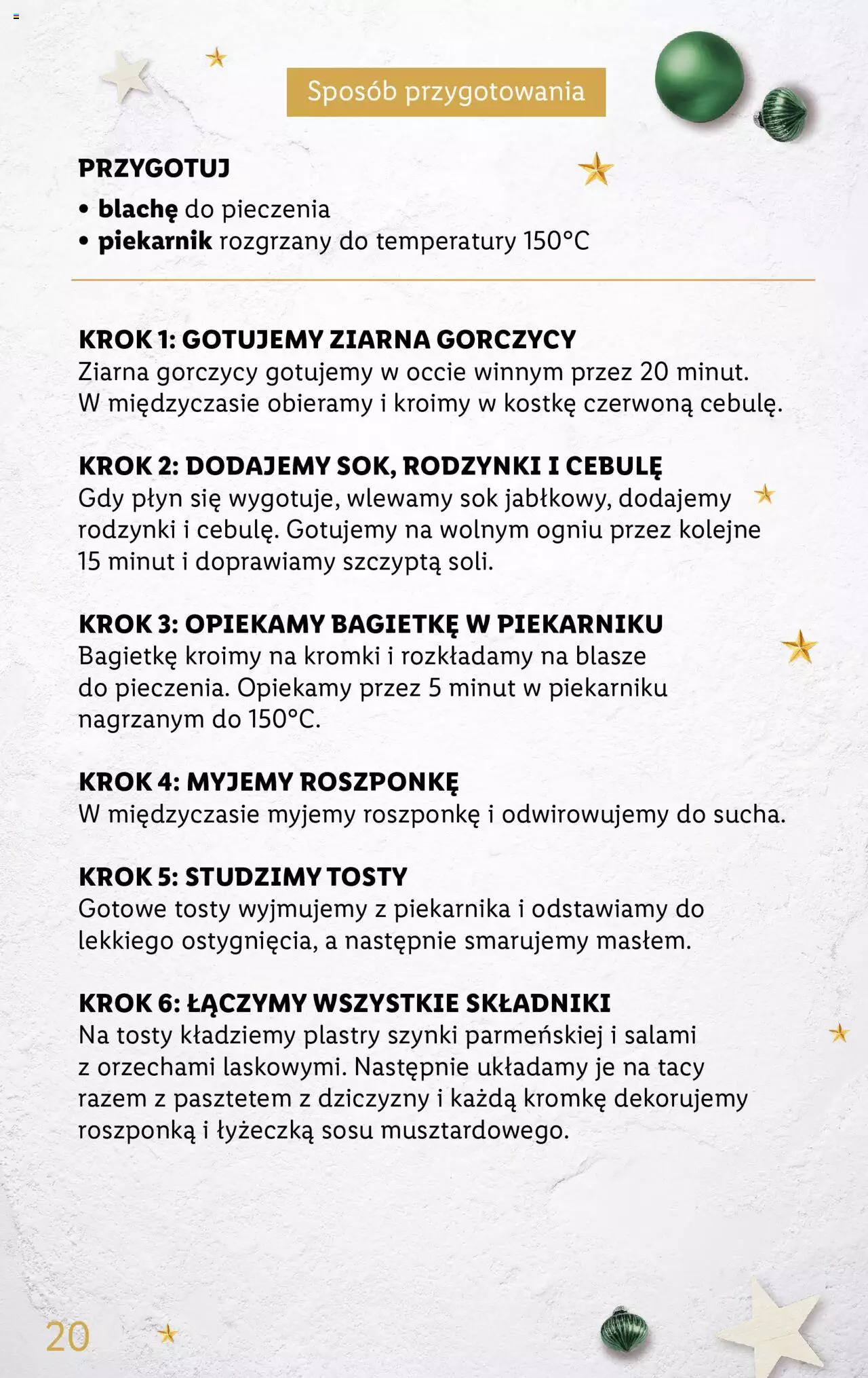 Lidl W oczekiwaniu na Święta gazetka ważna  od  03.11.2022 do 30.11.2022 strona 20