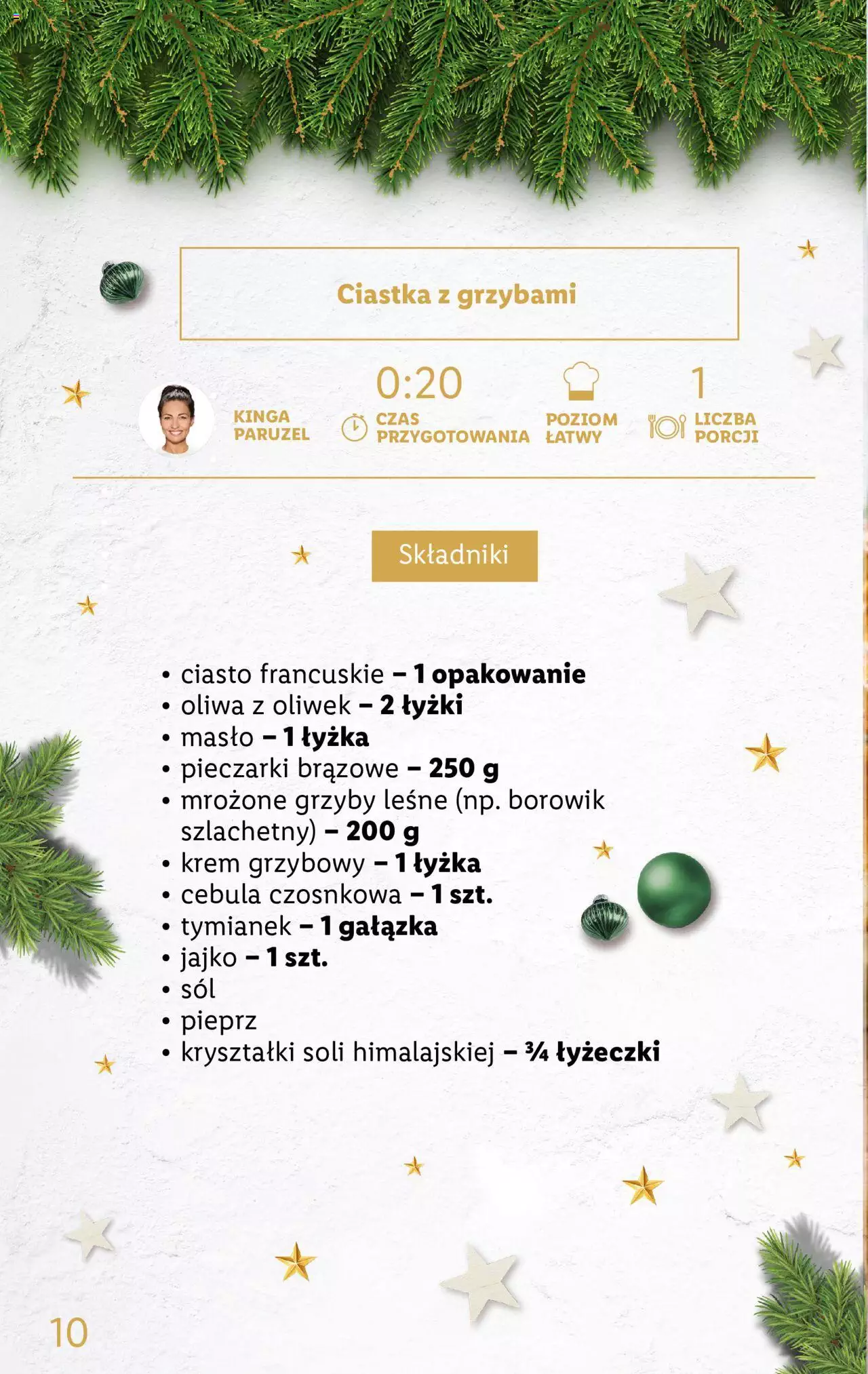 Lidl W oczekiwaniu na Święta gazetka ważna  od  03.11.2022 do 30.11.2022 strona 10