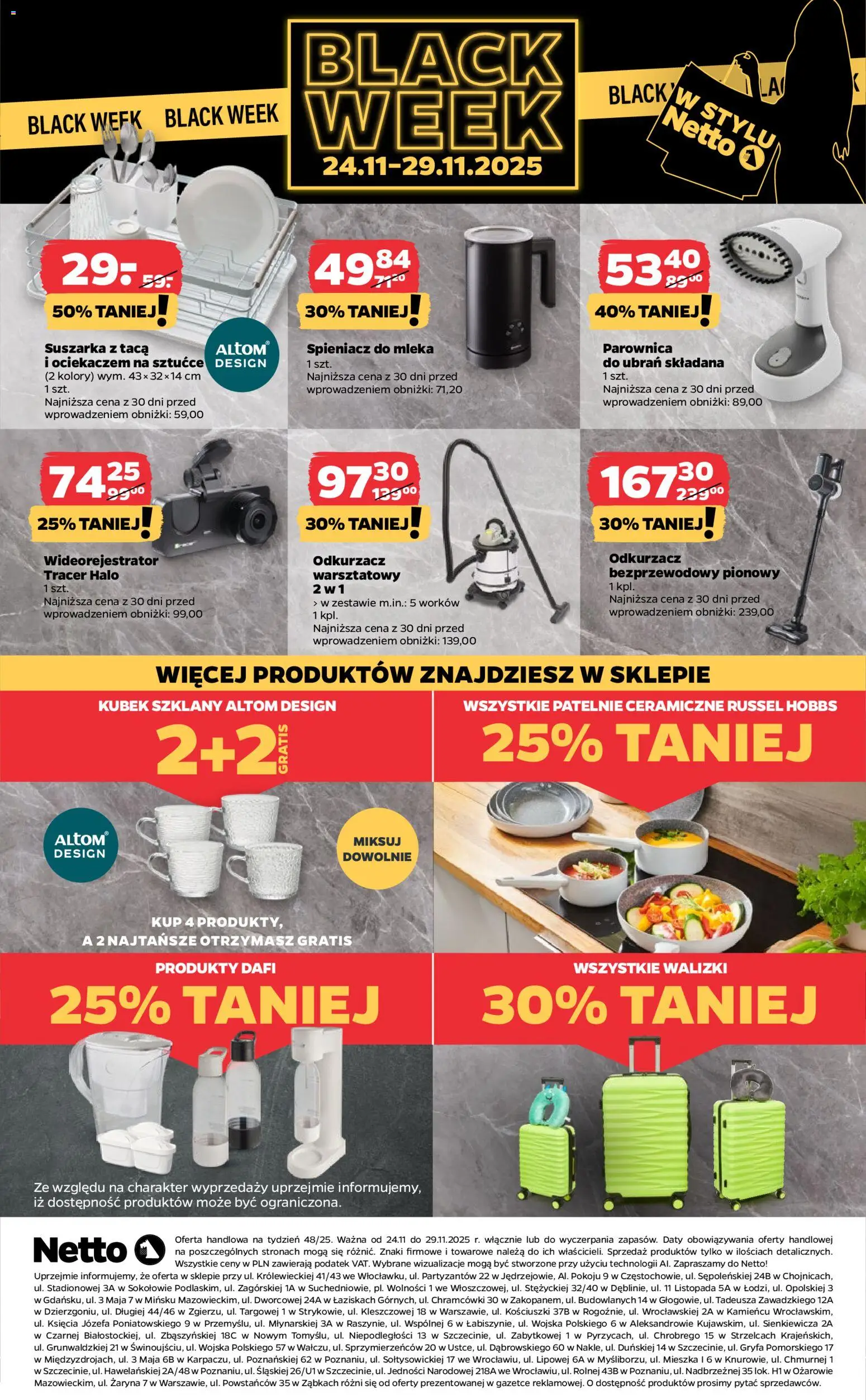 Netto BLACK FRIDAY Gazetka ważna od  24.11.2025 do 29.11.2025 strona 3