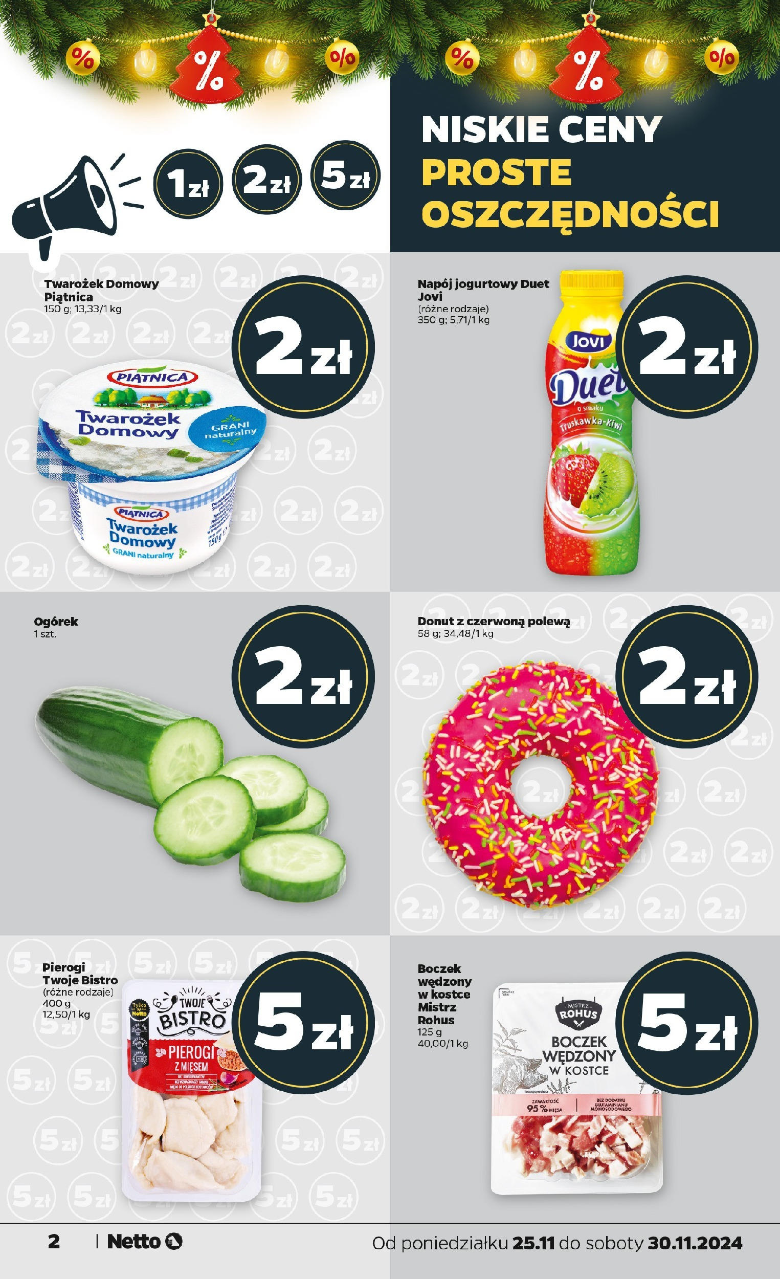 Netto BLACK FRIDAY Gazetka ważna  od 25.11.2024 do 30.11.2024 strona 2