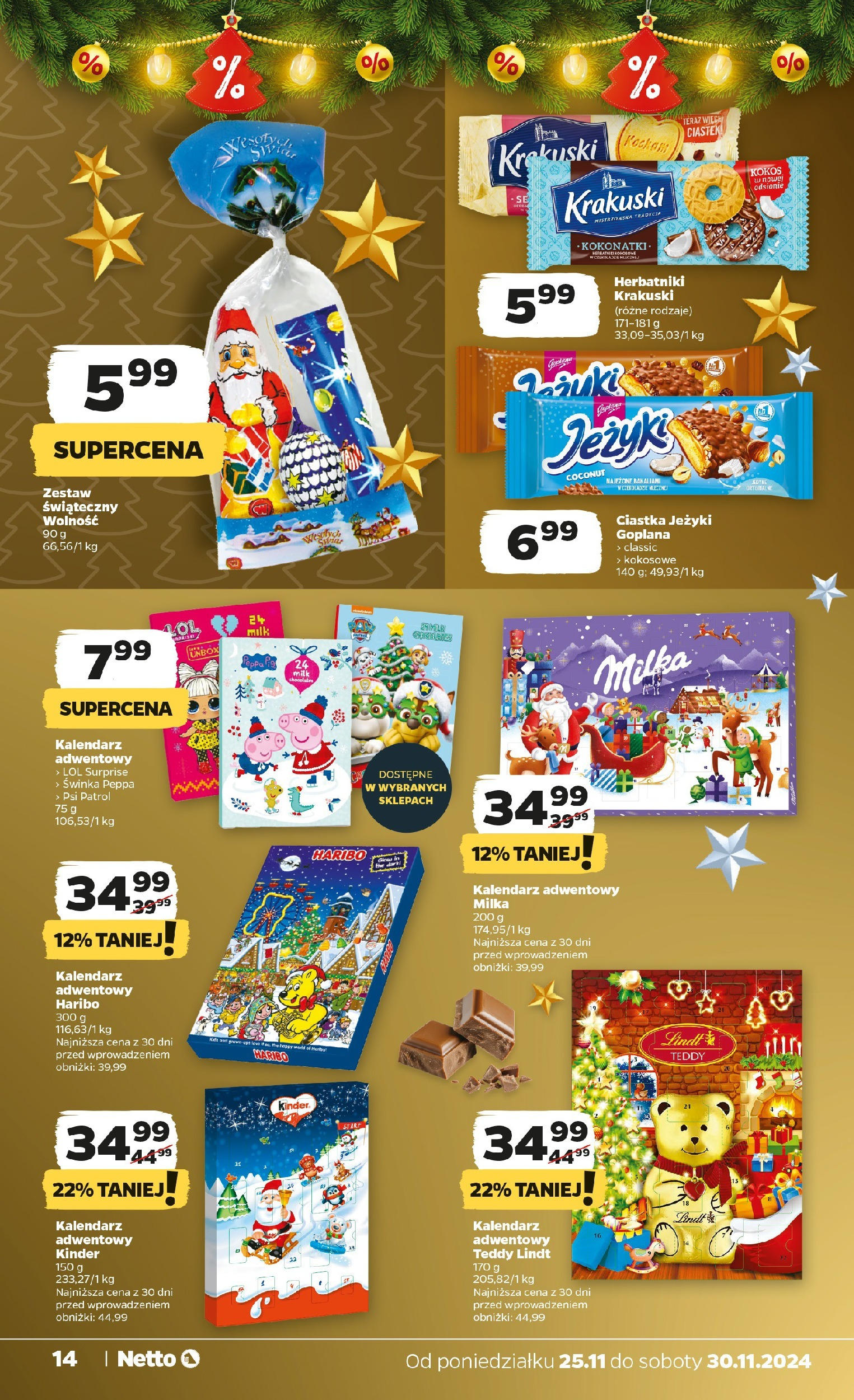Netto BLACK FRIDAY Gazetka ważna  od 25.11.2024 do 30.11.2024 strona 14
