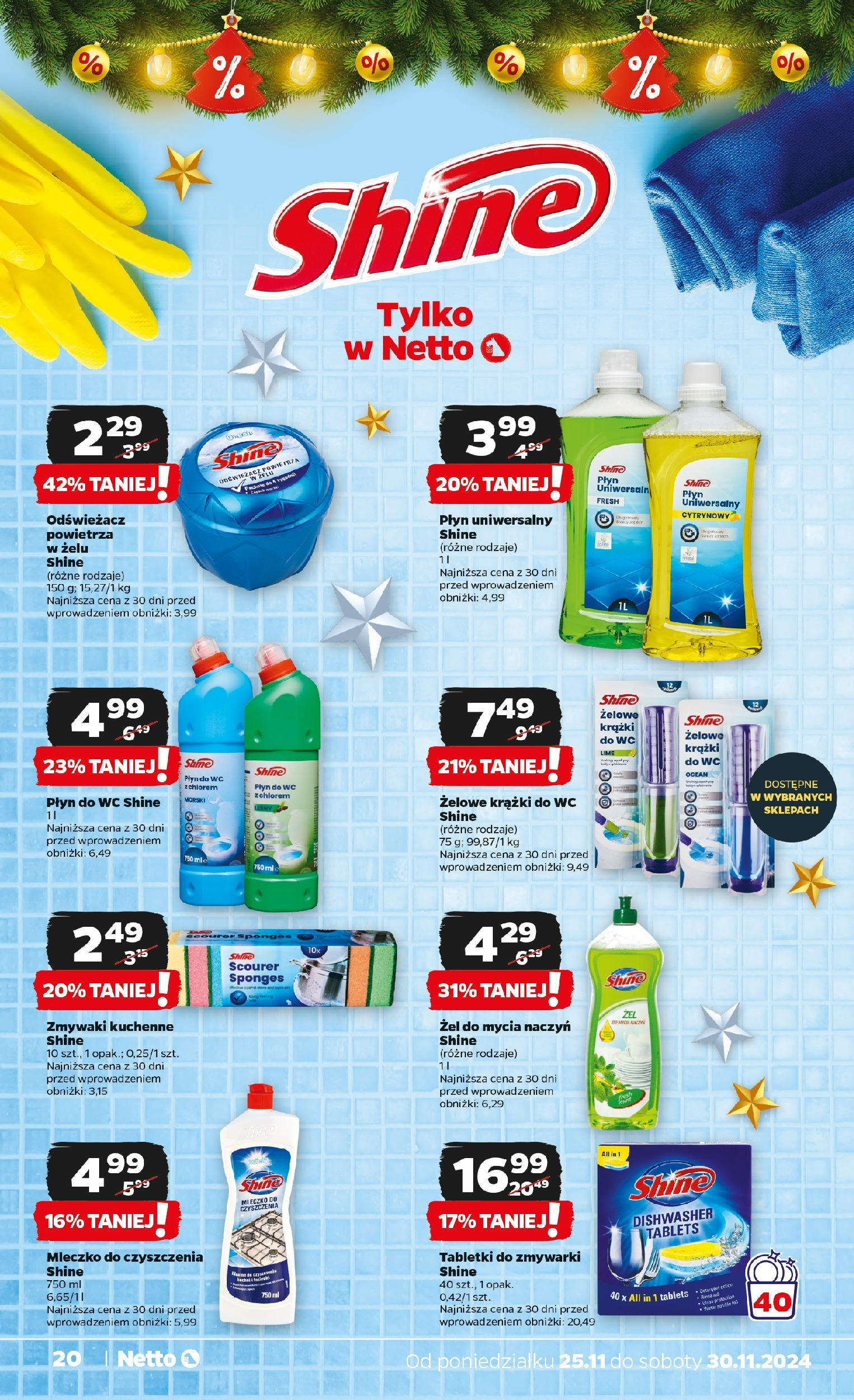 Netto BLACK FRIDAY Gazetka ważna  od 25.11.2024 do 30.11.2024 strona 20