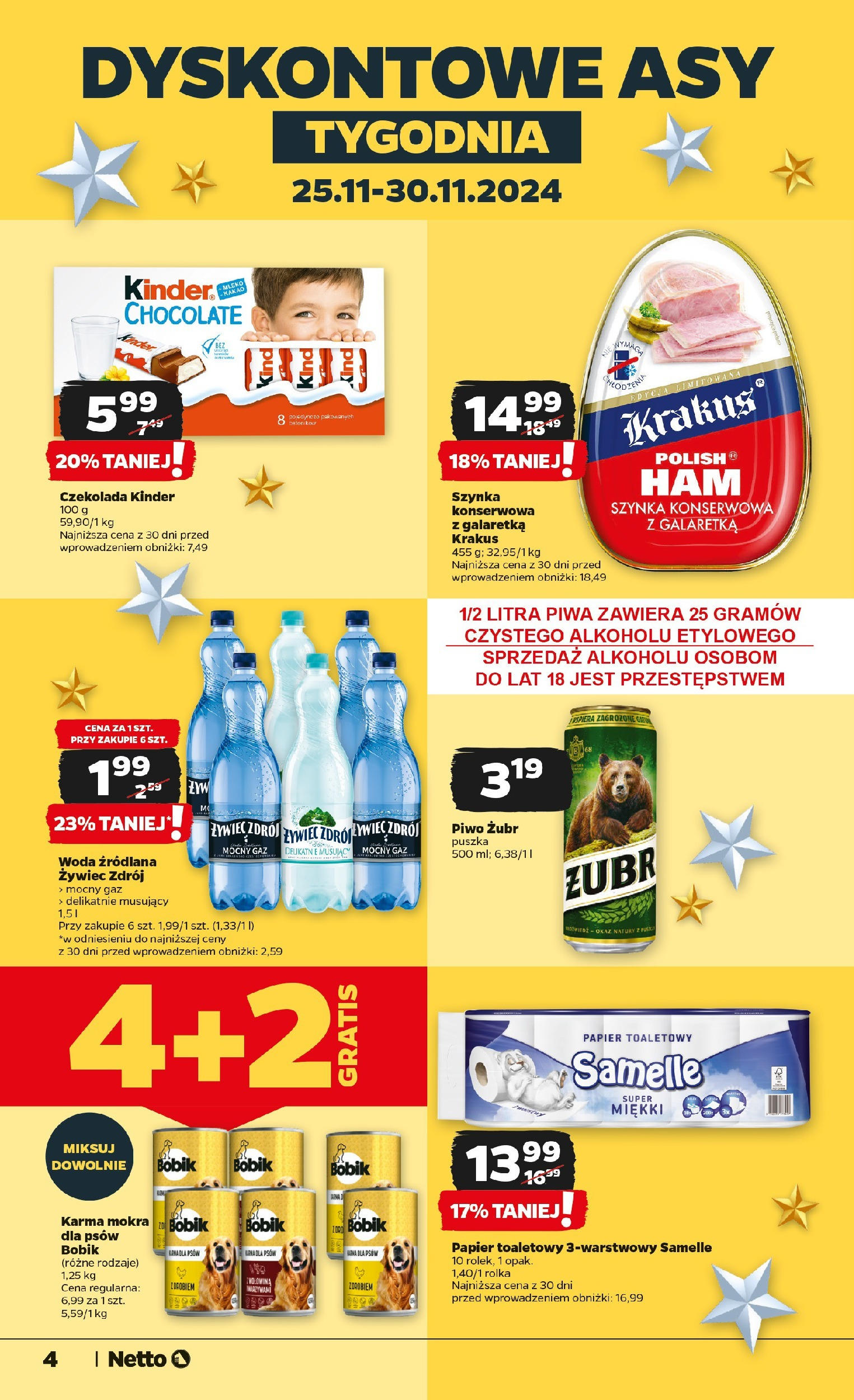 Netto BLACK FRIDAY Gazetka ważna  od 25.11.2024 do 30.11.2024 strona 4