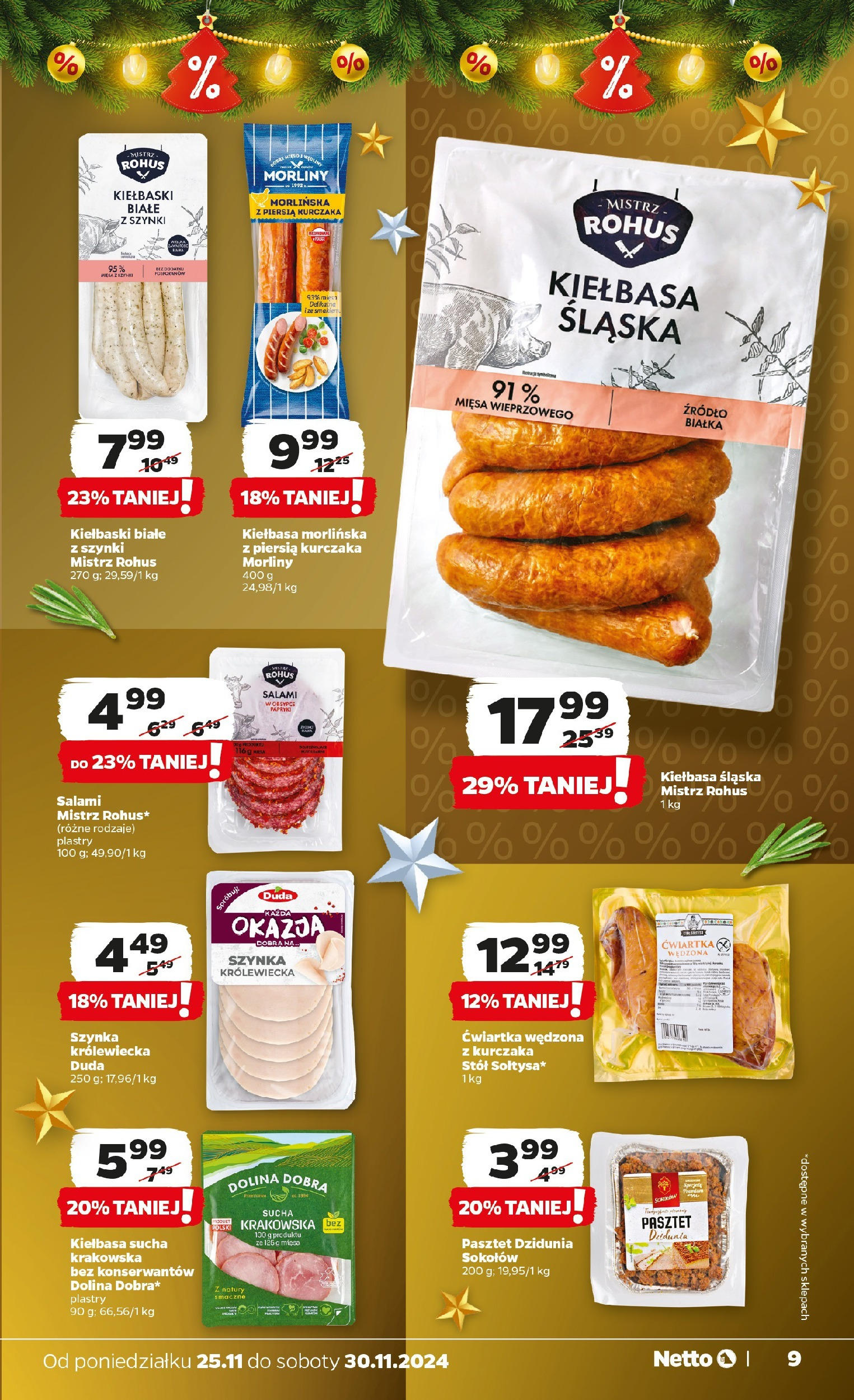Netto BLACK FRIDAY Gazetka ważna  od 25.11.2024 do 30.11.2024 strona 9