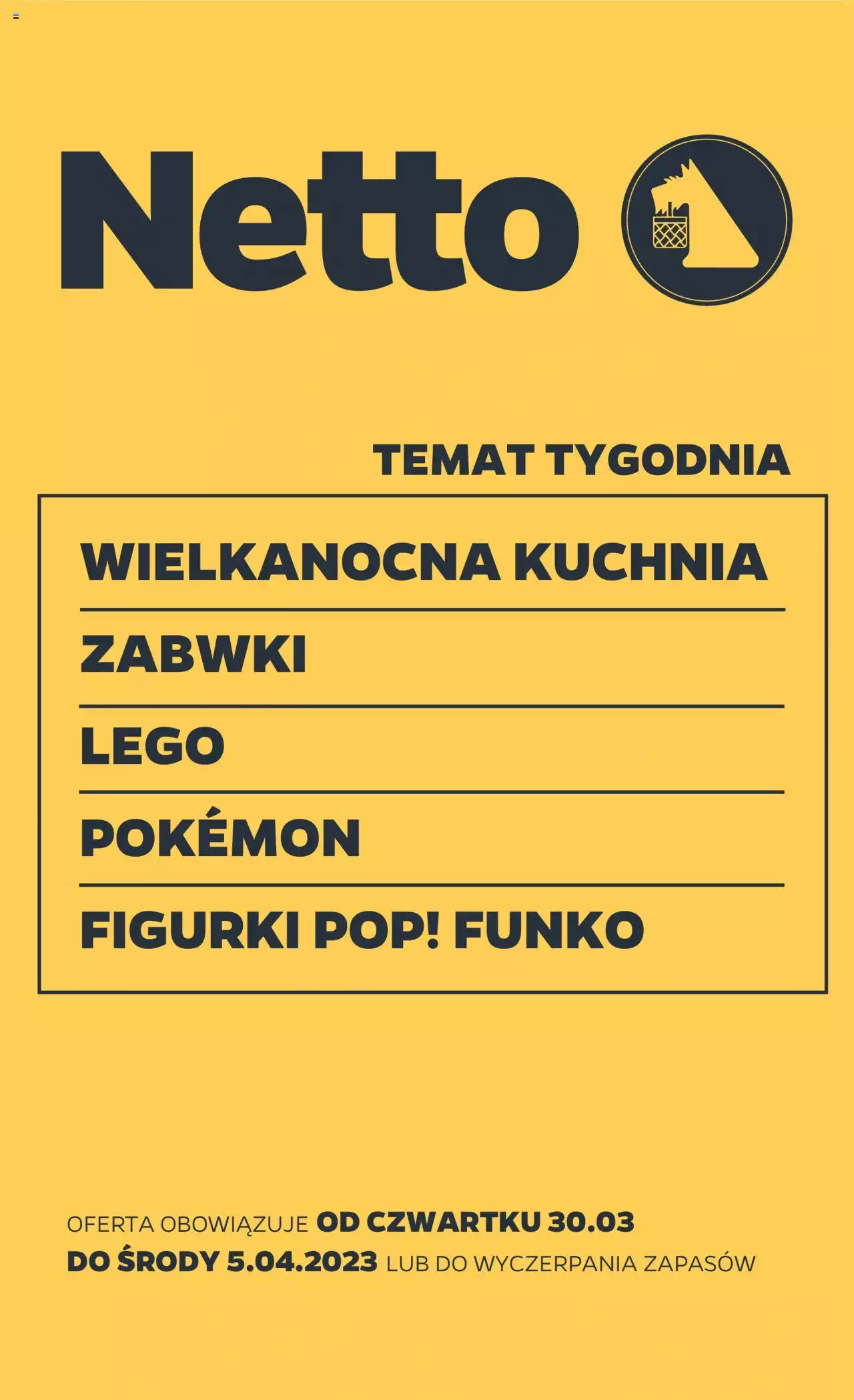 NETTO Gazetka Non Food ważna 30.03.2023 do 05.04.2023 strona 1