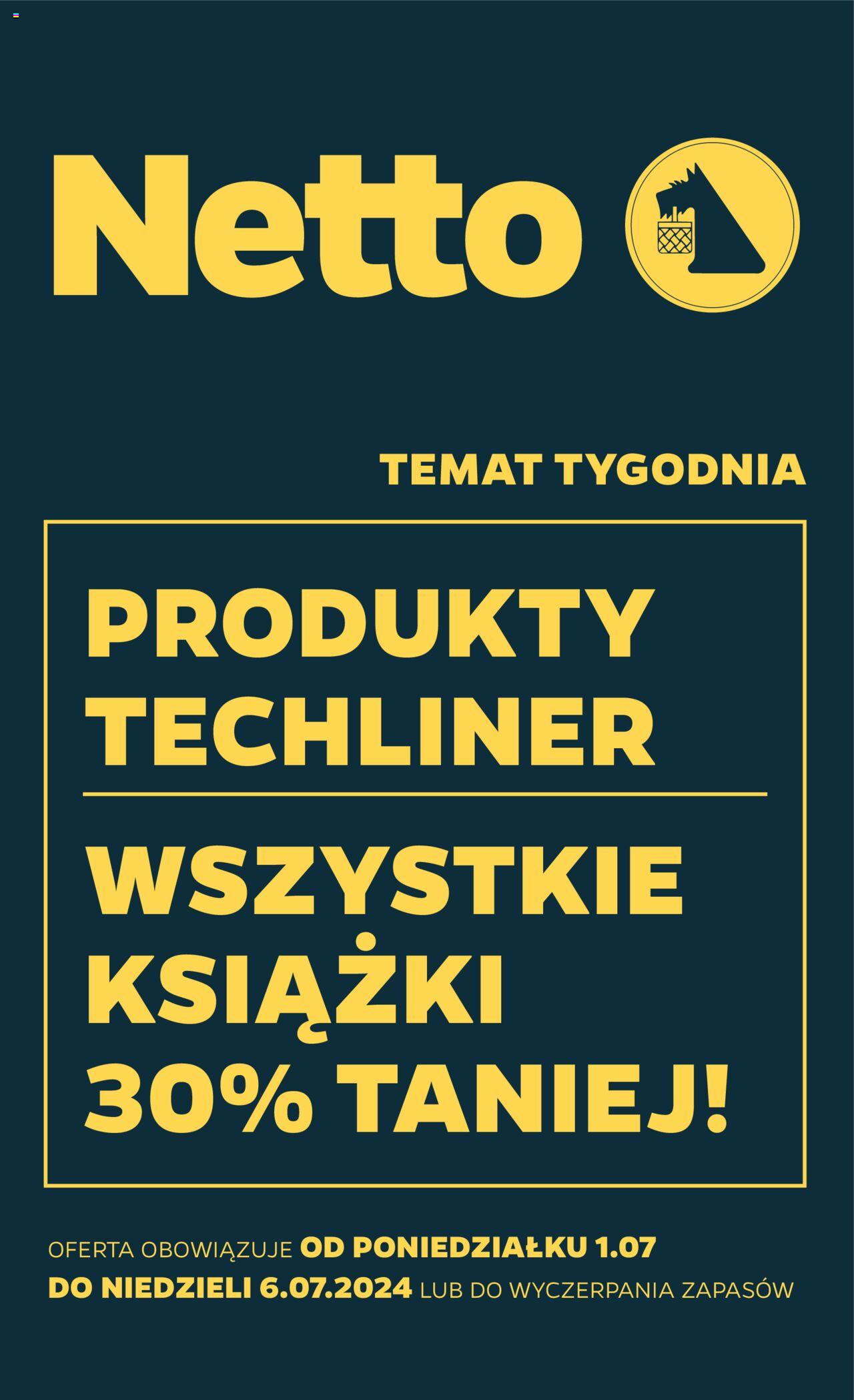 NETTO Gazetka Non Food ważna od 01.07.2024 do 06.07.2024 strona 1