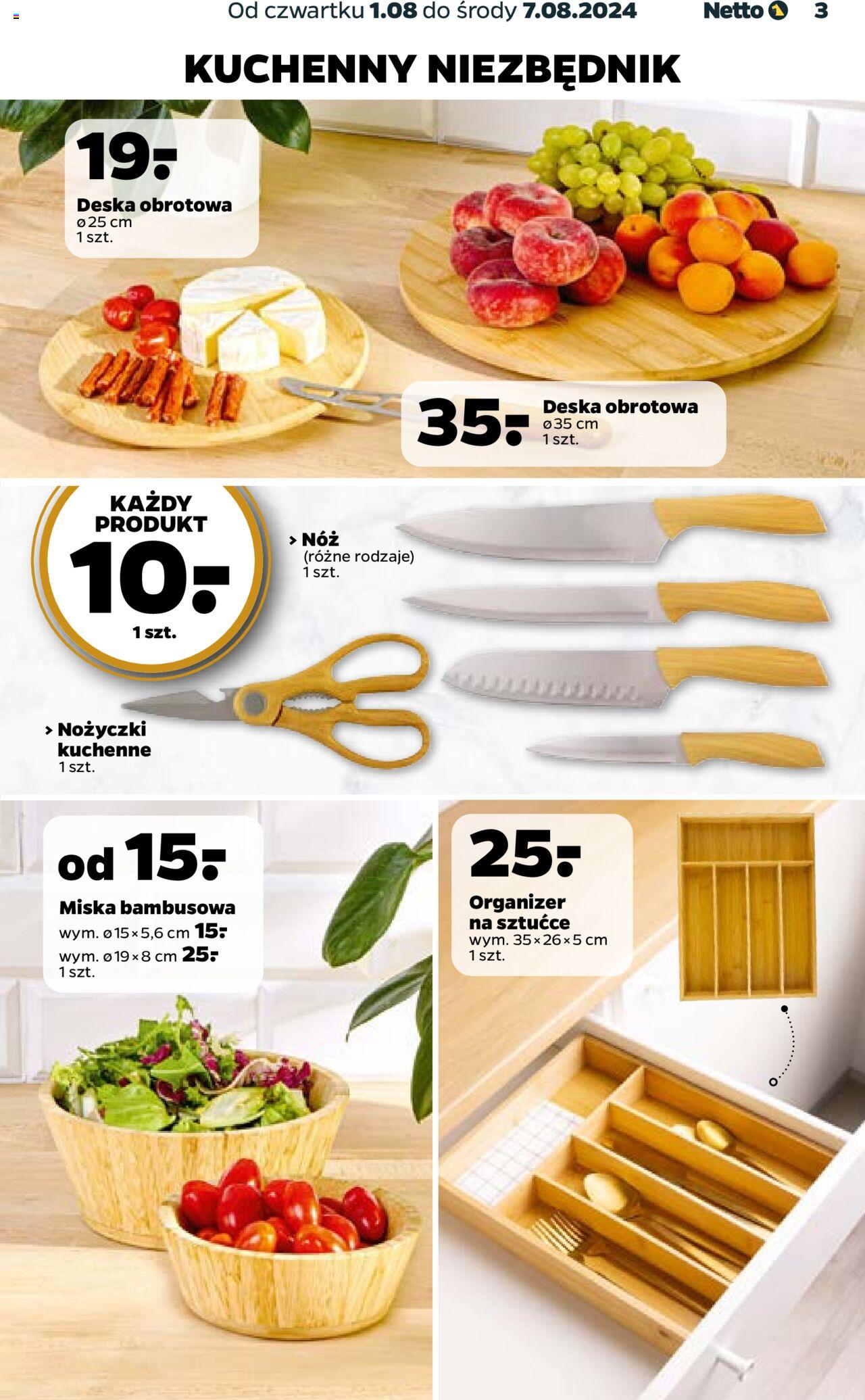 NETTO Gazetka Non Food ważna od 01.08.2024 do 07.08.2024 strona 3