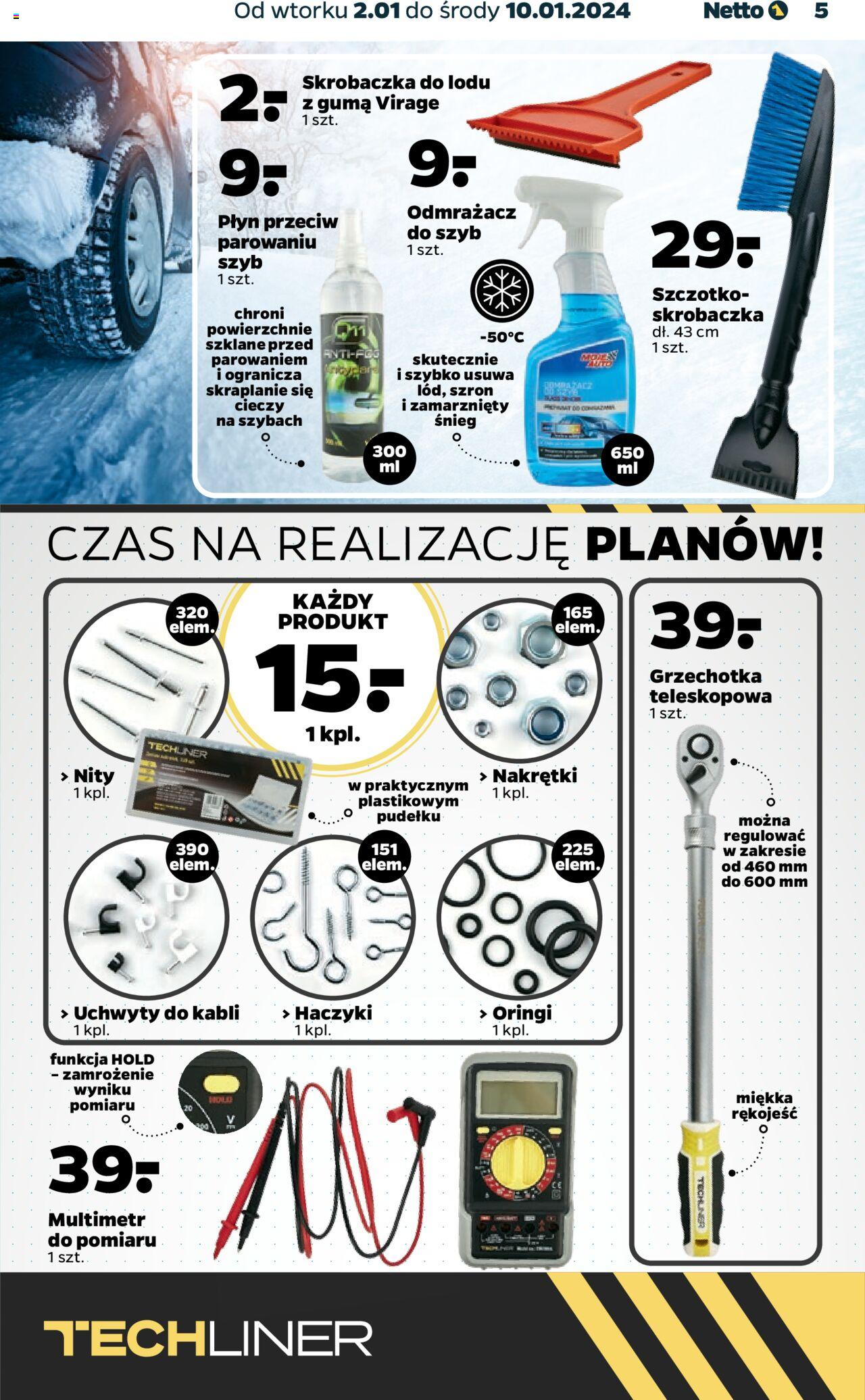 NETTO Gazetka Non Food ważna od 02.01.2024 do 10.01.2024 strona 5