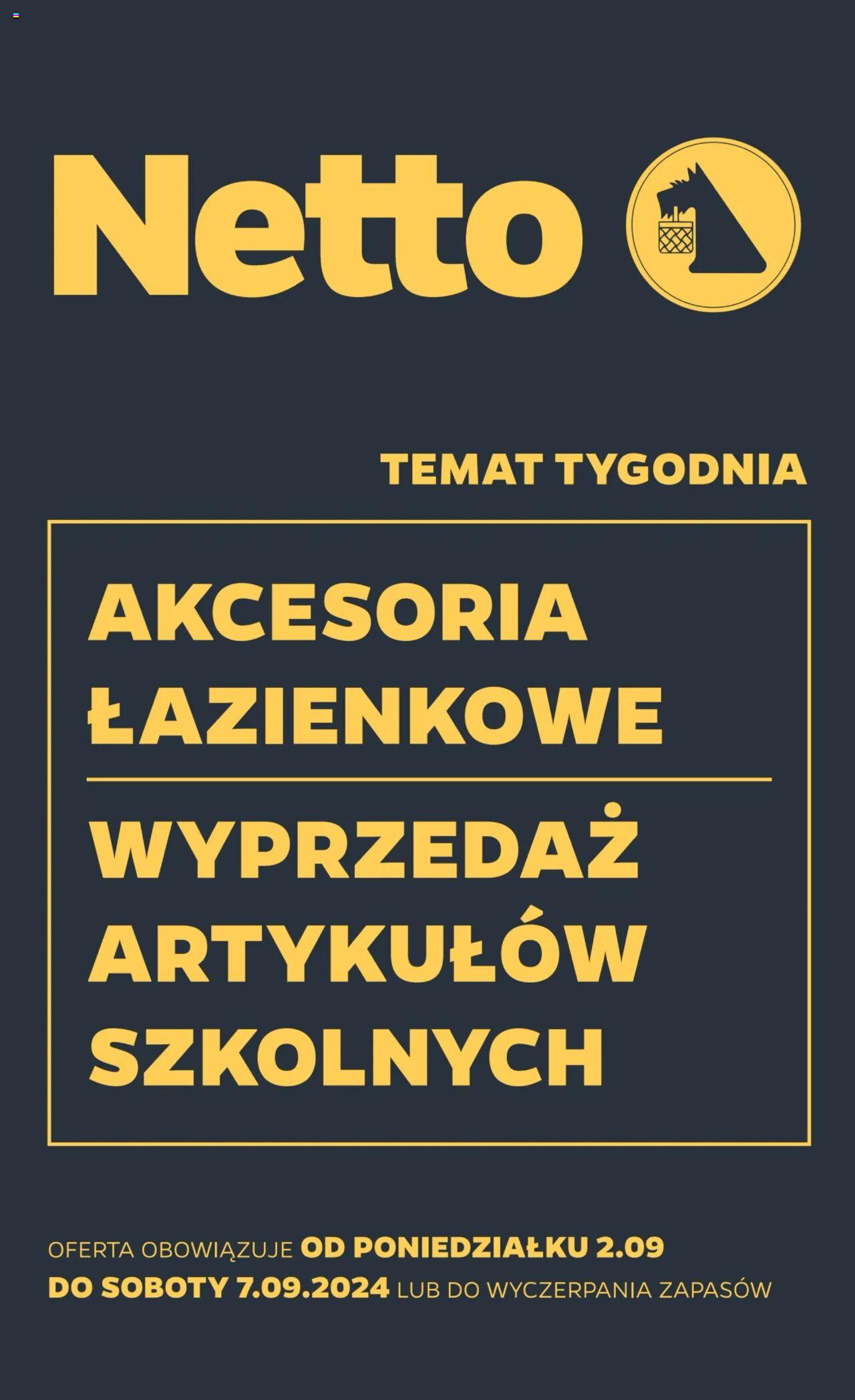 NETTO Gazetka Non Food ważna od 02.09.2024 do 07.09.2024 strona 1