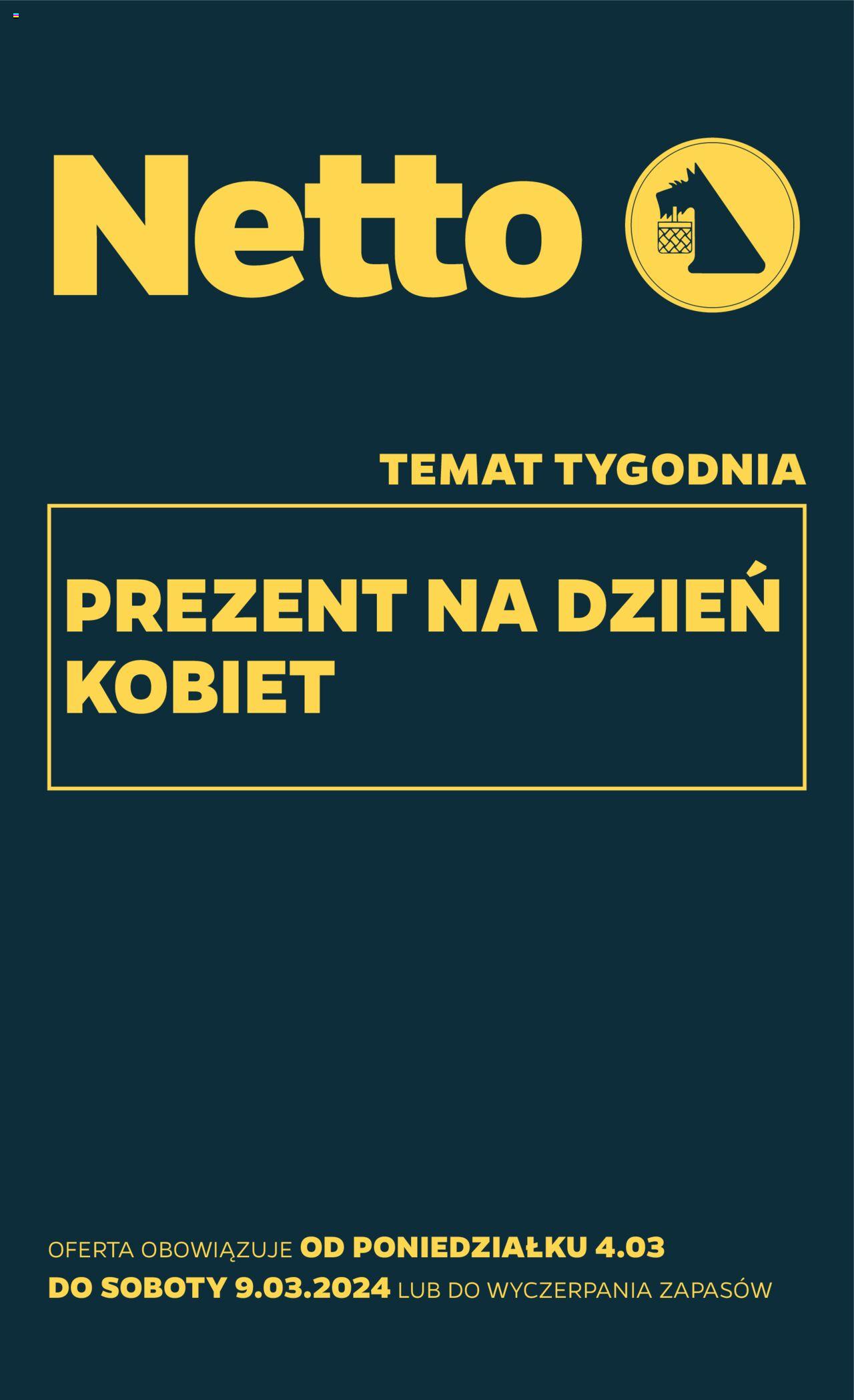 NETTO Gazetka Non Food ważna od 04.03.2024 do 09.03.2024 strona 1