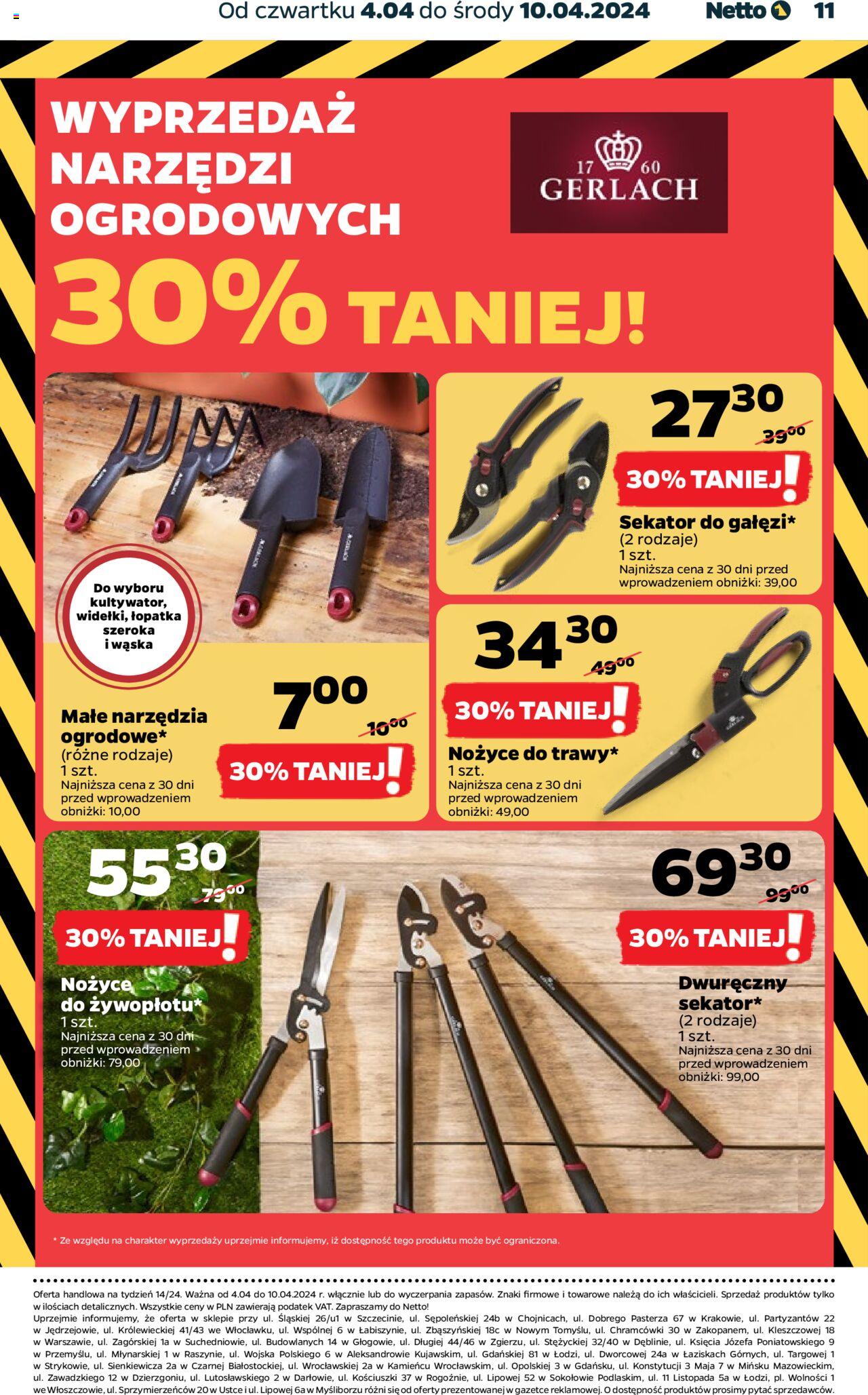 NETTO Gazetka Non Food ważna od 04.04.2024 do 10.04.2024 strona 11