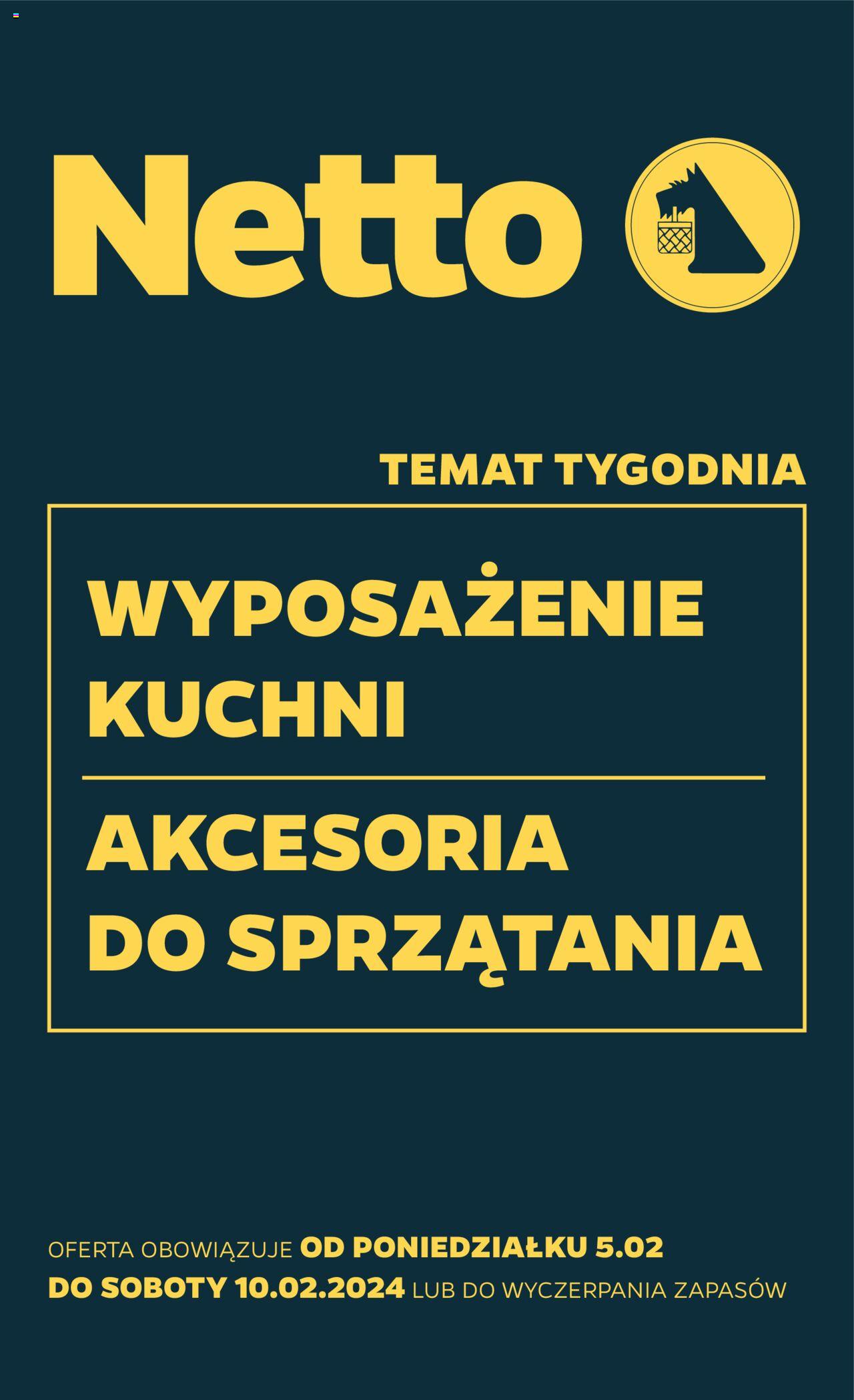 NETTO Gazetka Non Food ważna od 05.02.2024 do 10.02.2024 strona 1