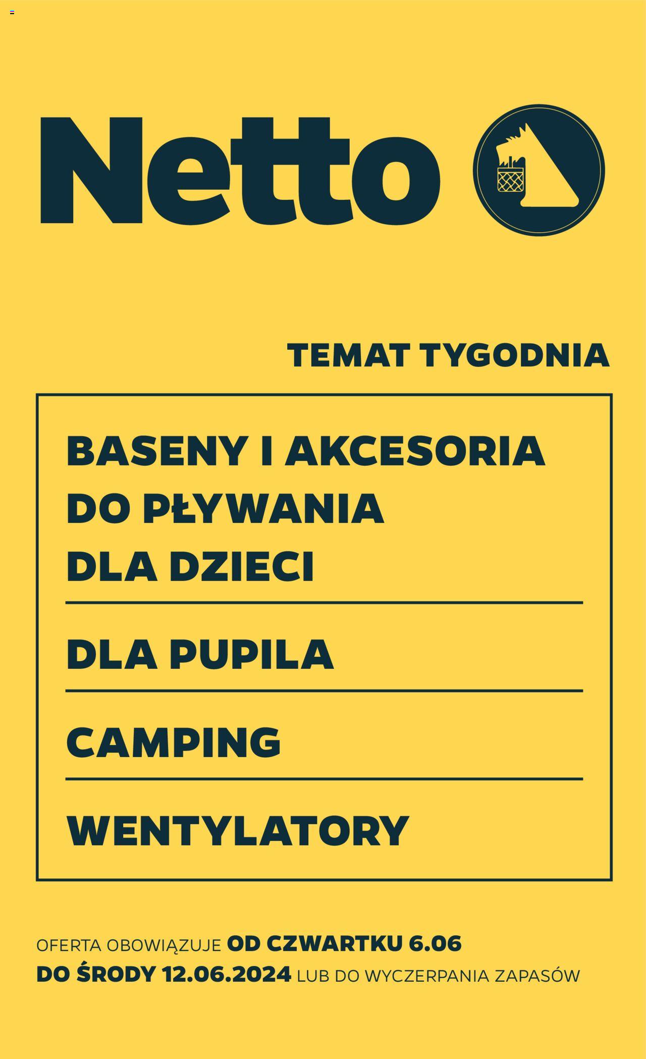 NETTO Gazetka Non Food ważna od 06.06.2024 do 12.06.2024 strona 1