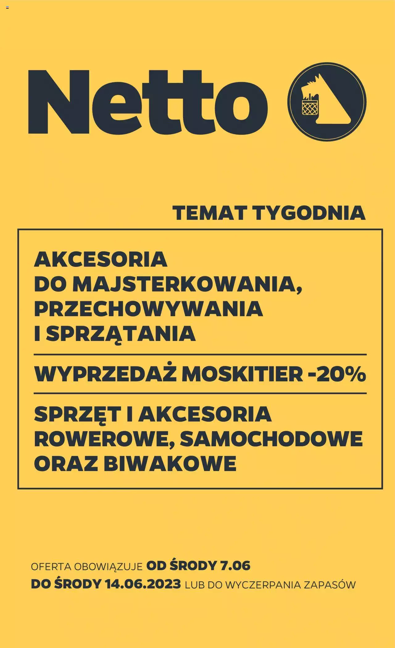 NETTO Gazetka Non Food ważna od 07.06.2023 do 14.06.2023 strona 1