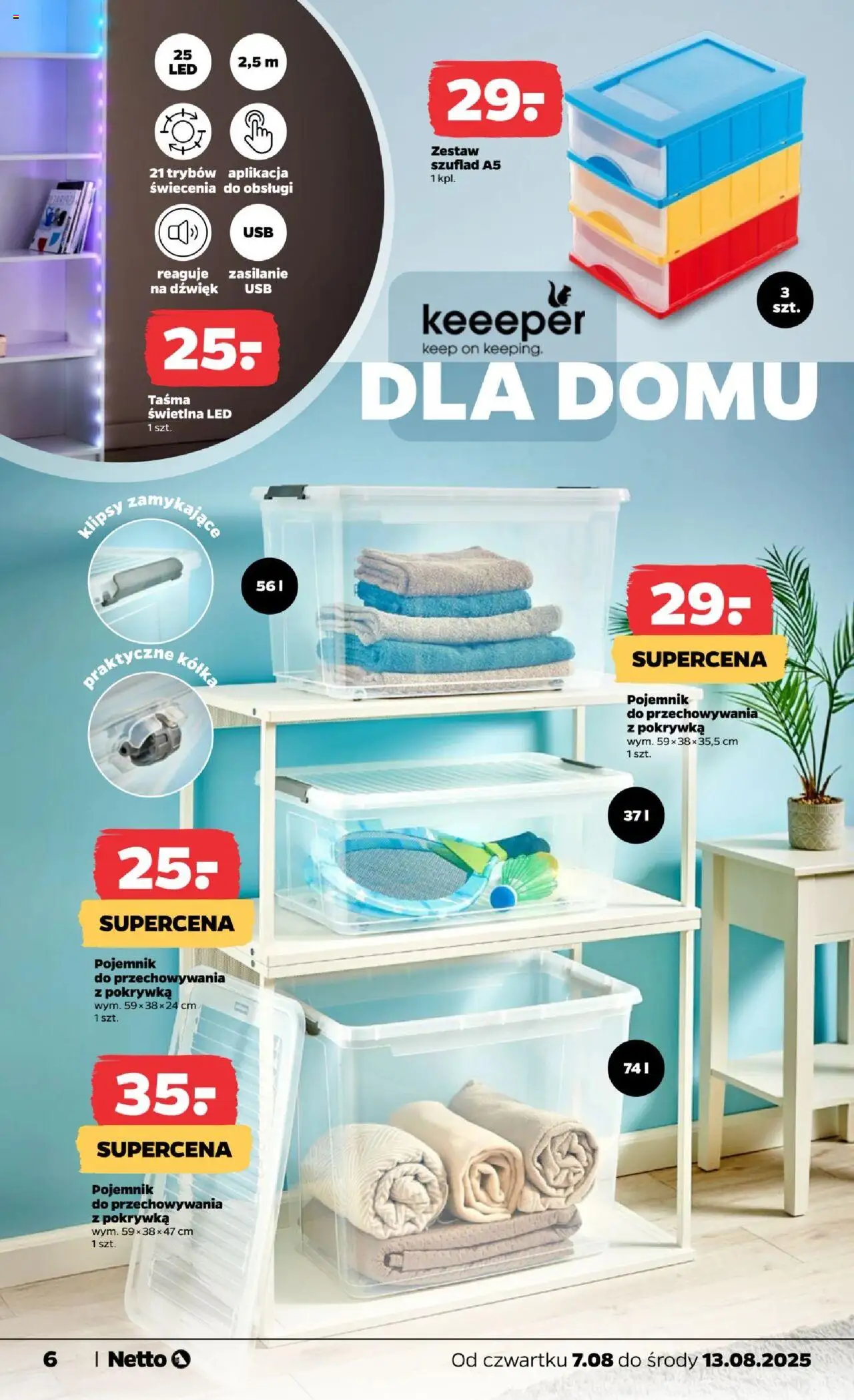 NETTO Gazetka Non Food ważna od 07.08.2025 do 13.08.2025 strona 6