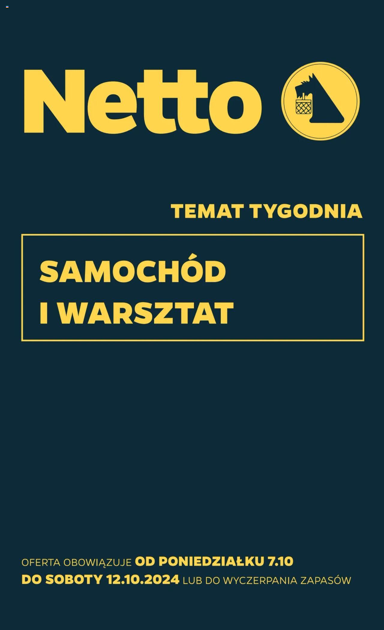 NETTO Gazetka Non Food ważna od 07.10.2024 do 12.10.2024 strona 1