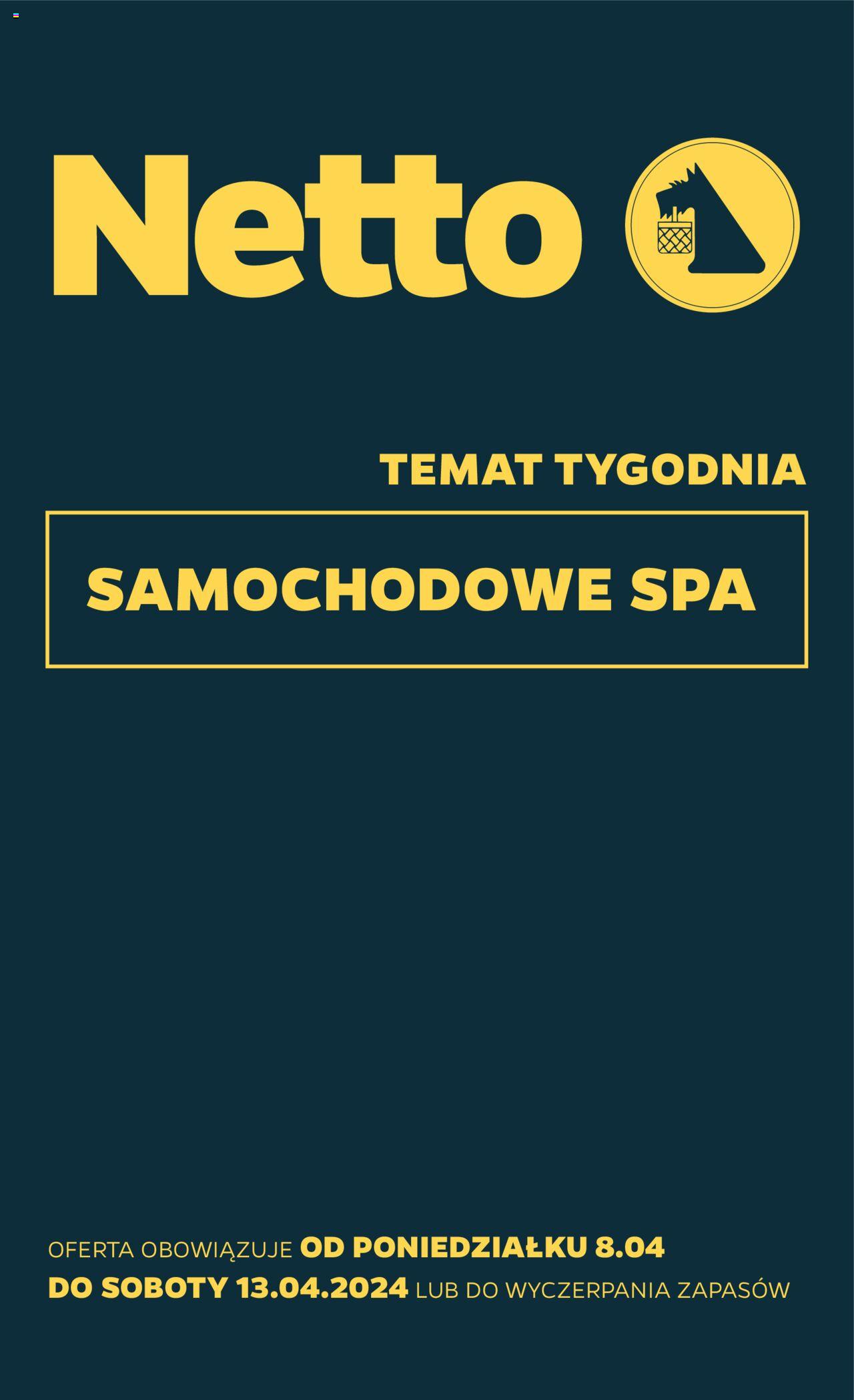 NETTO Gazetka Non Food ważna od 08.04.2024 do 13.04.2024 strona 1