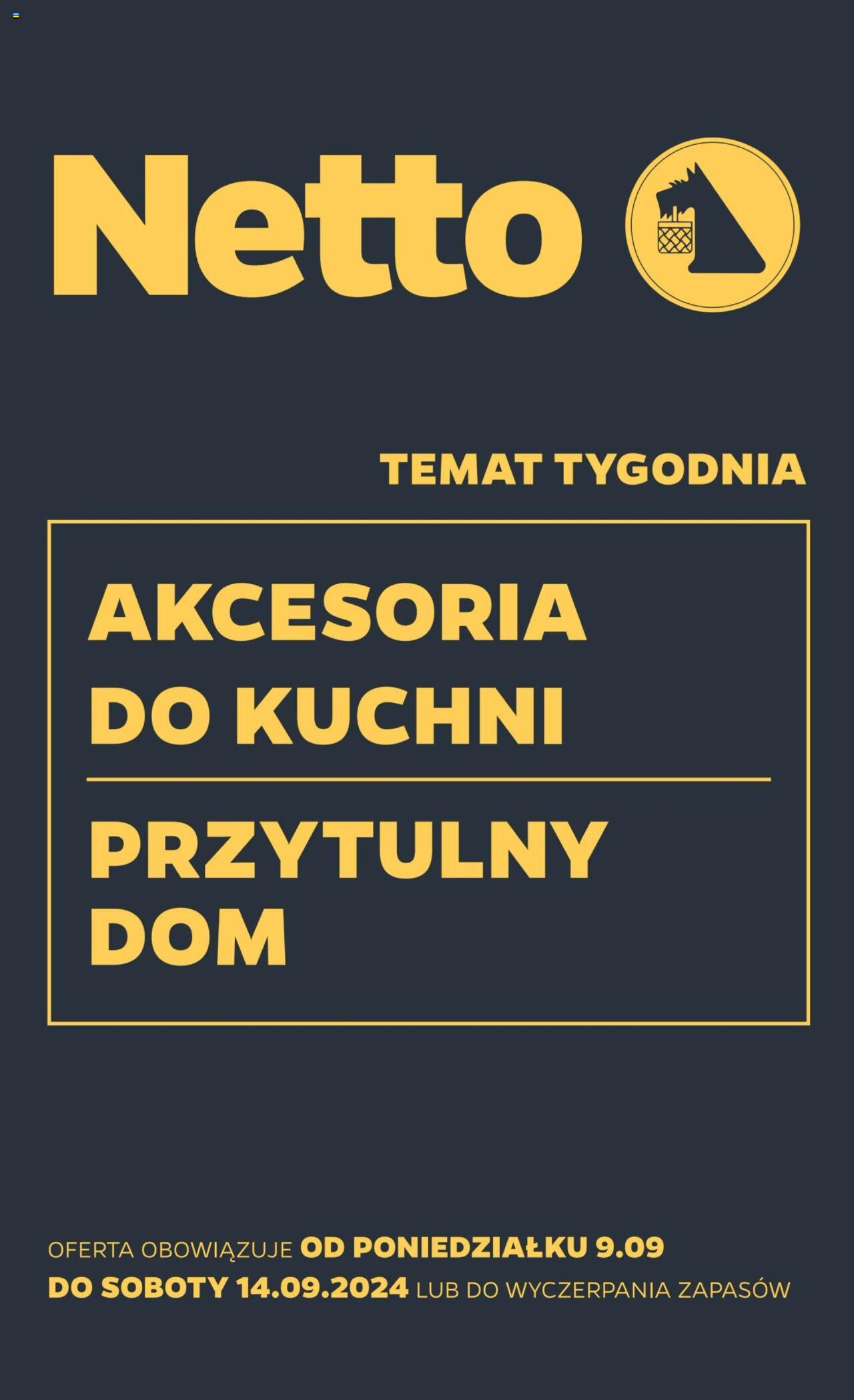 NETTO Gazetka Non Food ważna od 09.09.2024 do 14.09.2024 strona 1