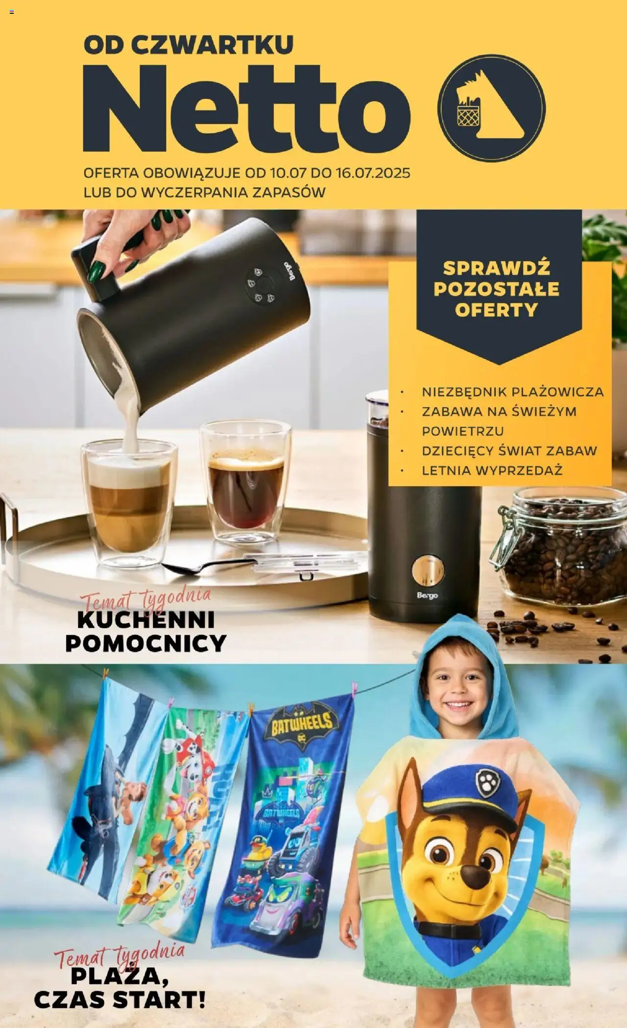NETTO Gazetka Non Food ważna od  10.07.2025 do 16.07.2025 strona 1