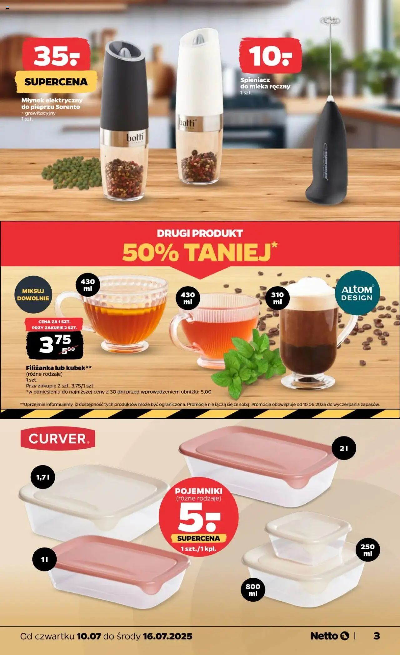 NETTO Gazetka Non Food ważna od  10.07.2025 do 16.07.2025 strona 3