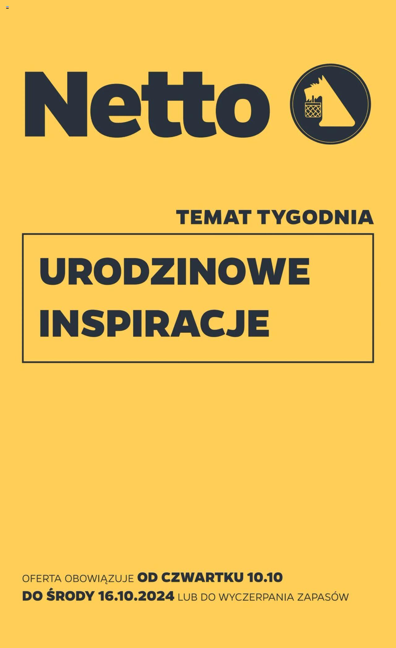 NETTO Gazetka Non Food ważna od 10.10.2024 do 16.10.2024 strona 1
