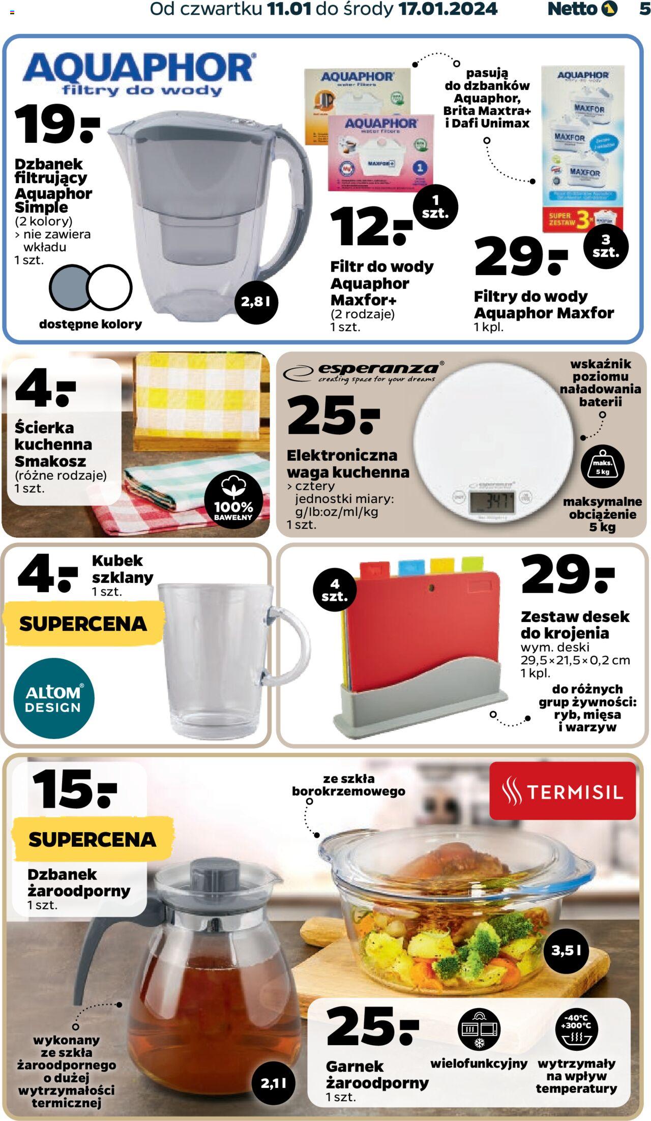NETTO Gazetka Non Food ważna od  11.01.2024 do 17.01.2024 strona 5