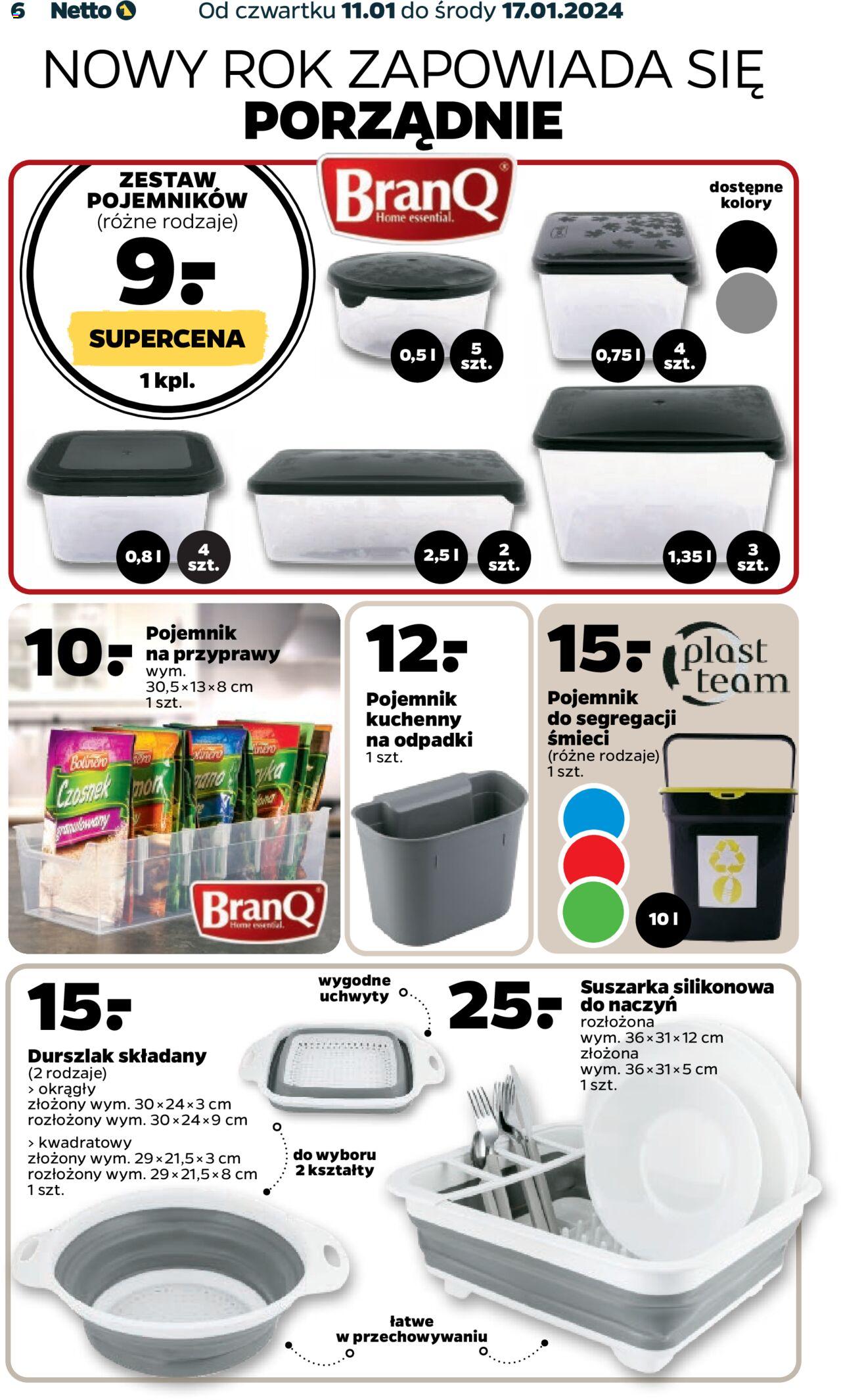 NETTO Gazetka Non Food ważna od  11.01.2024 do 17.01.2024 strona 6