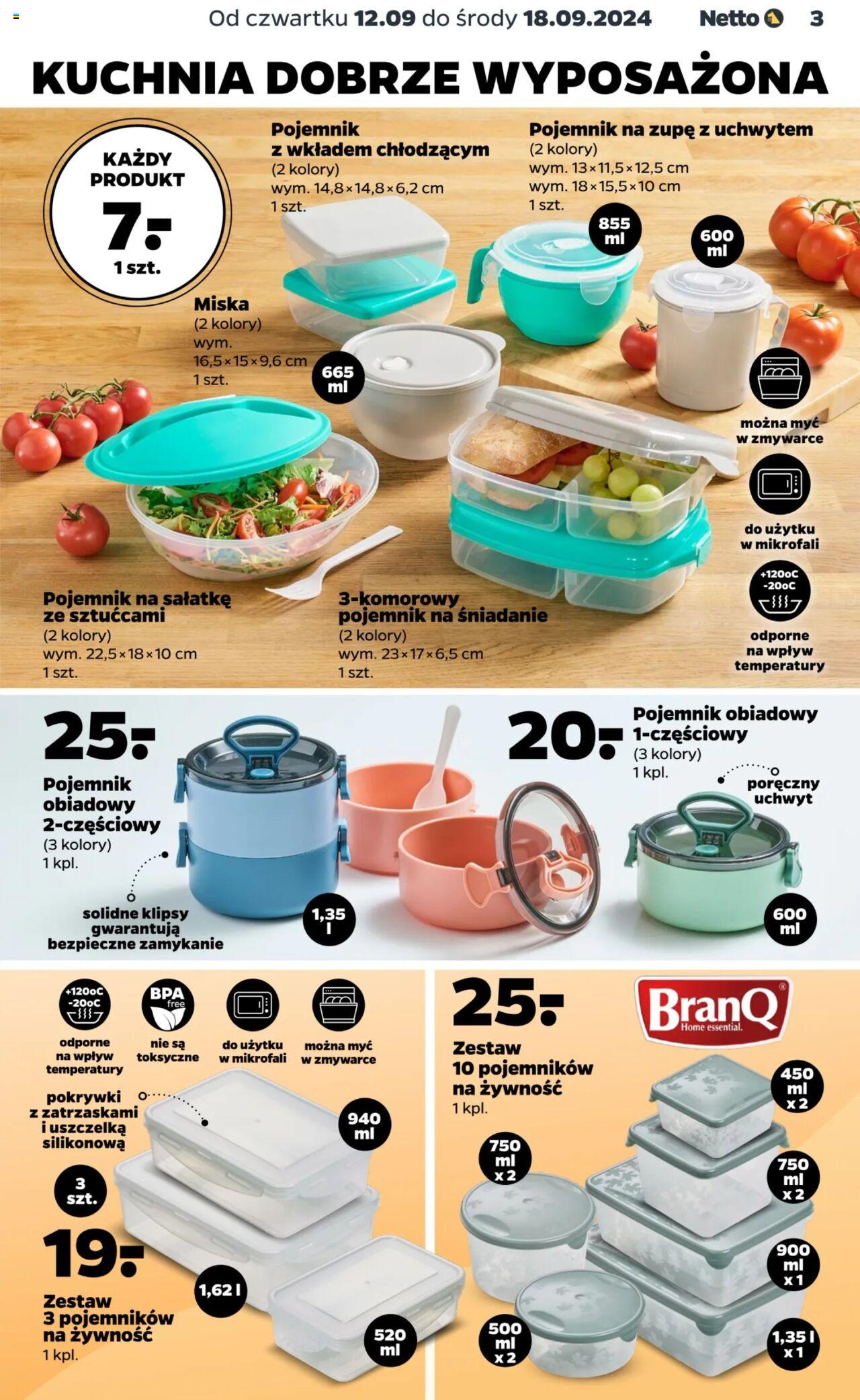 NETTO Gazetka Non Food ważna od  12.09.2024 do 18.09.2024 strona 3
